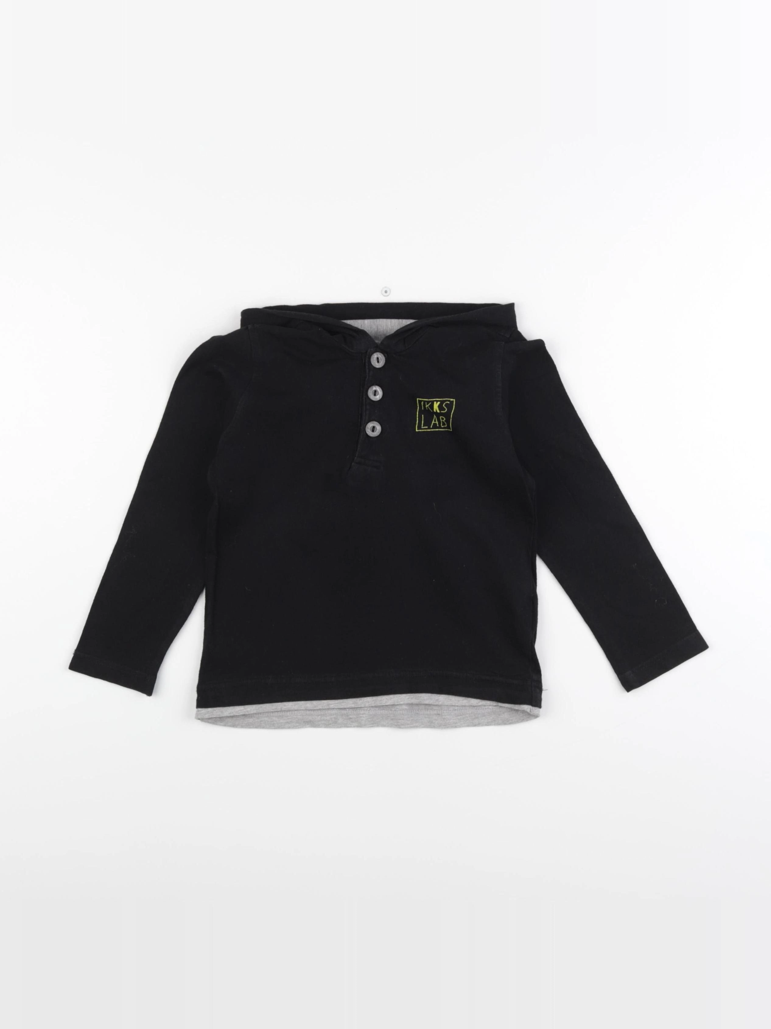 IKKS - tee-shirt noir - 4 ans