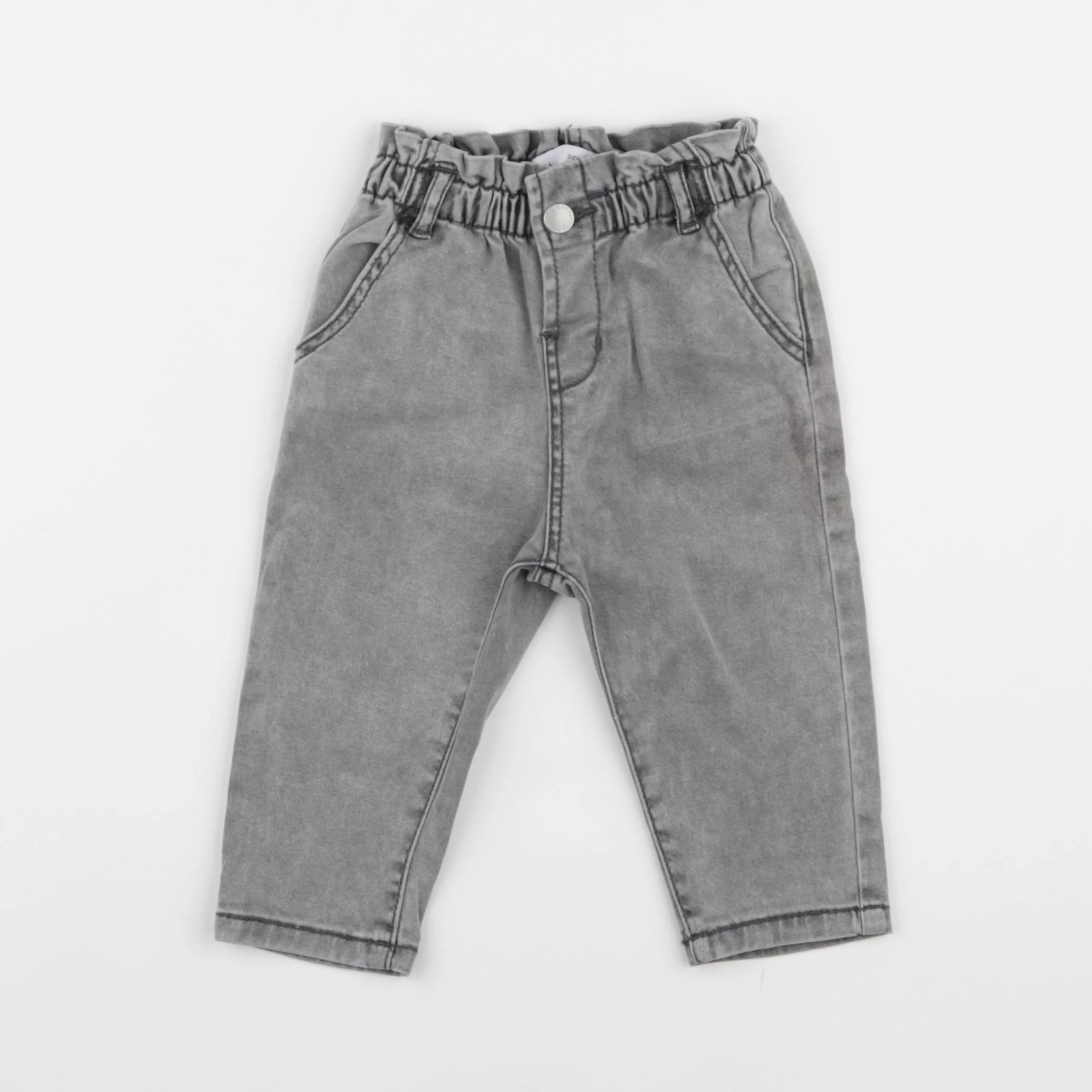 Zara - jean gris - 3/6 mois