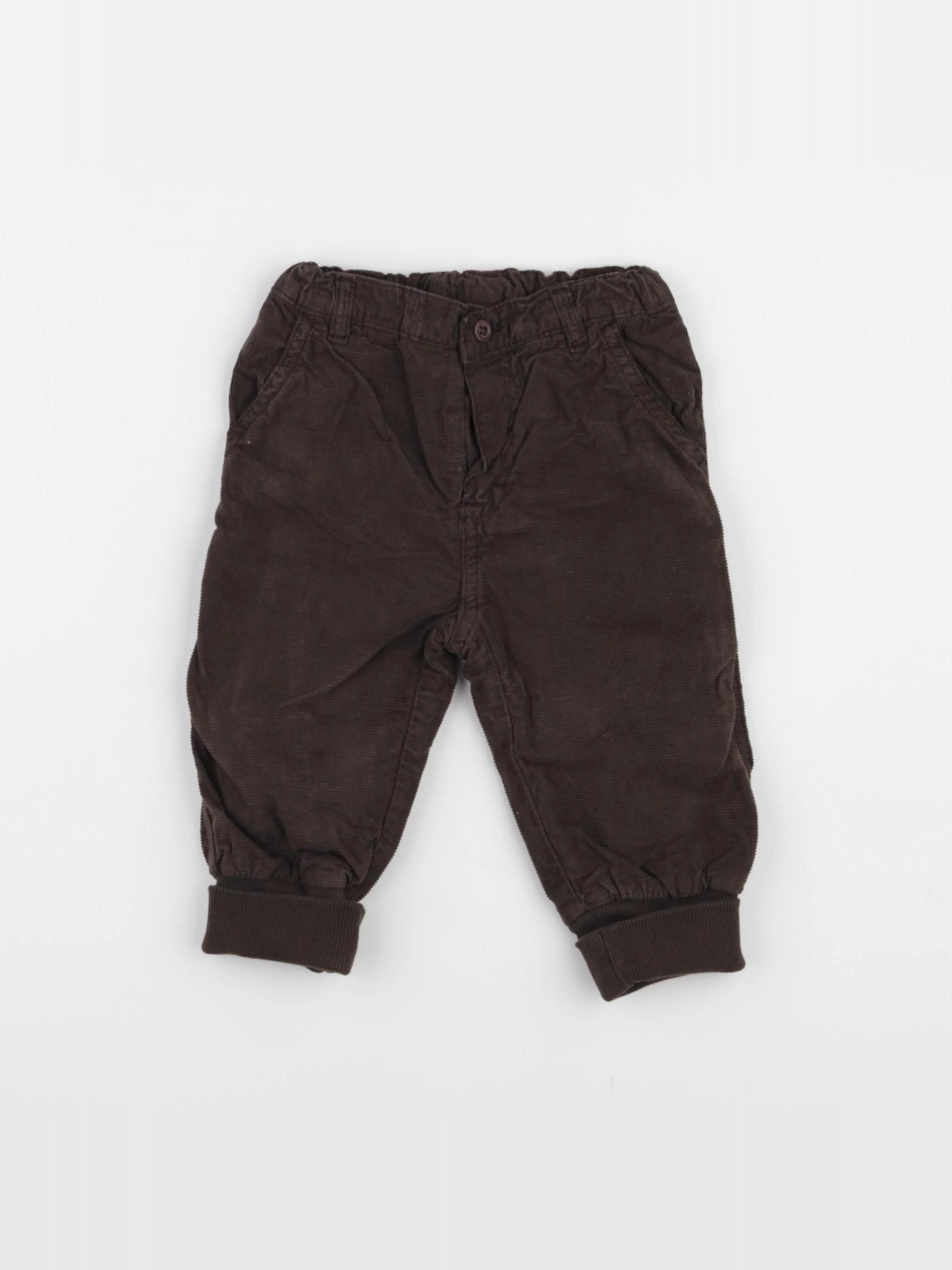 Petit Bateau - pantalon marron - 12 mois