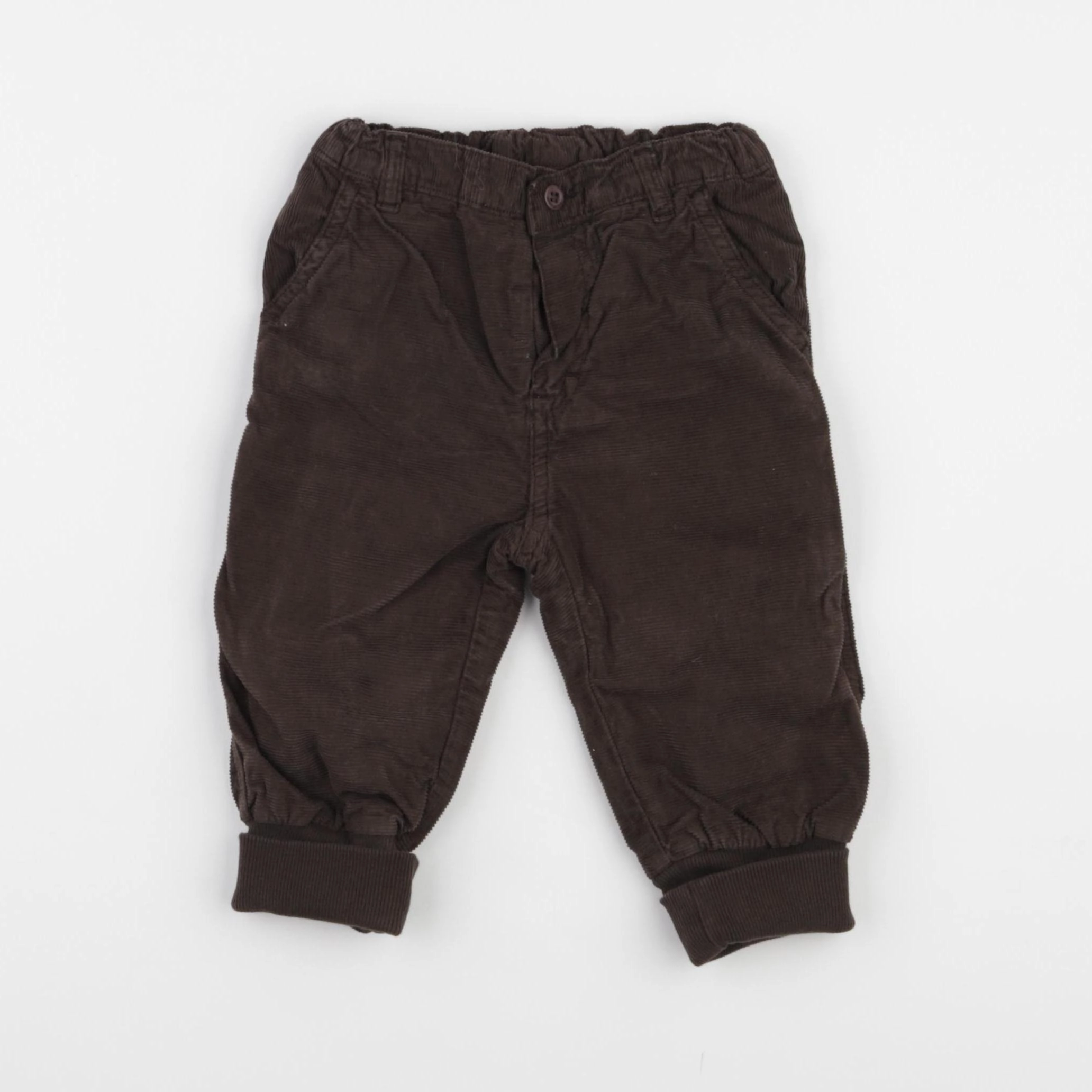 Petit Bateau - pantalon marron - 12 mois
