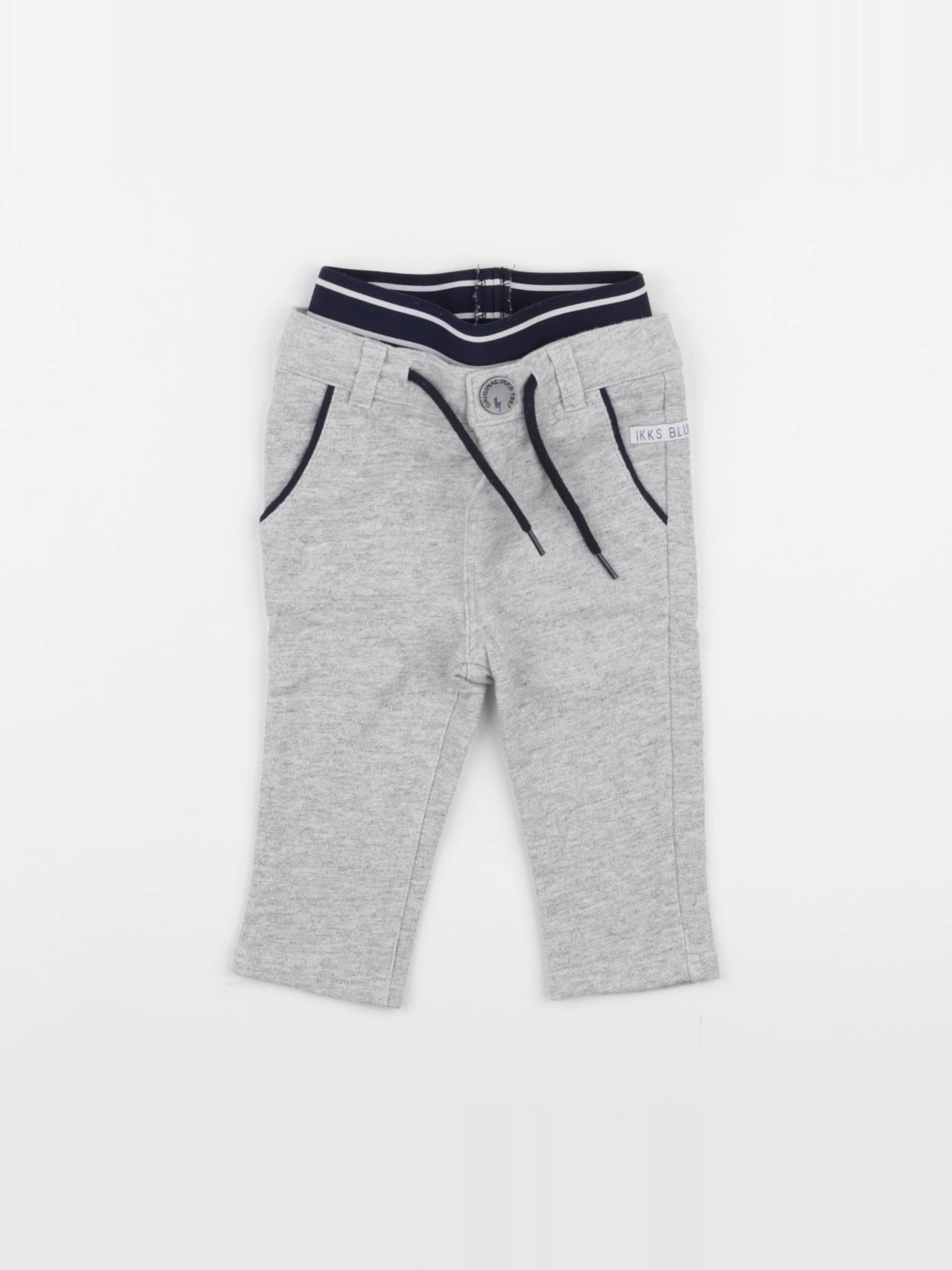 IKKS - pantalon gris - 6 mois