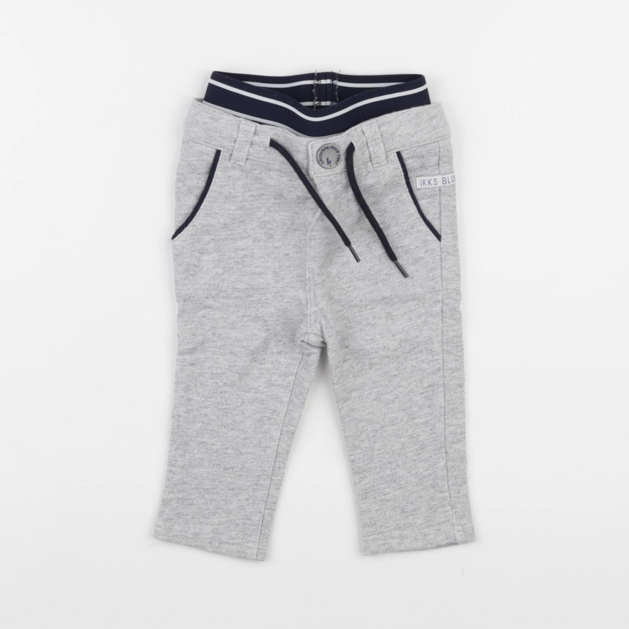 IKKS - pantalon gris - 6 mois