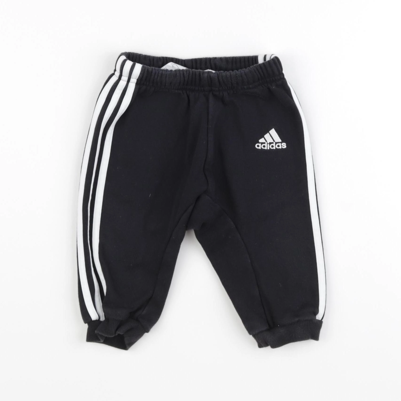 Adidas - jogging noir - 6/9 mois