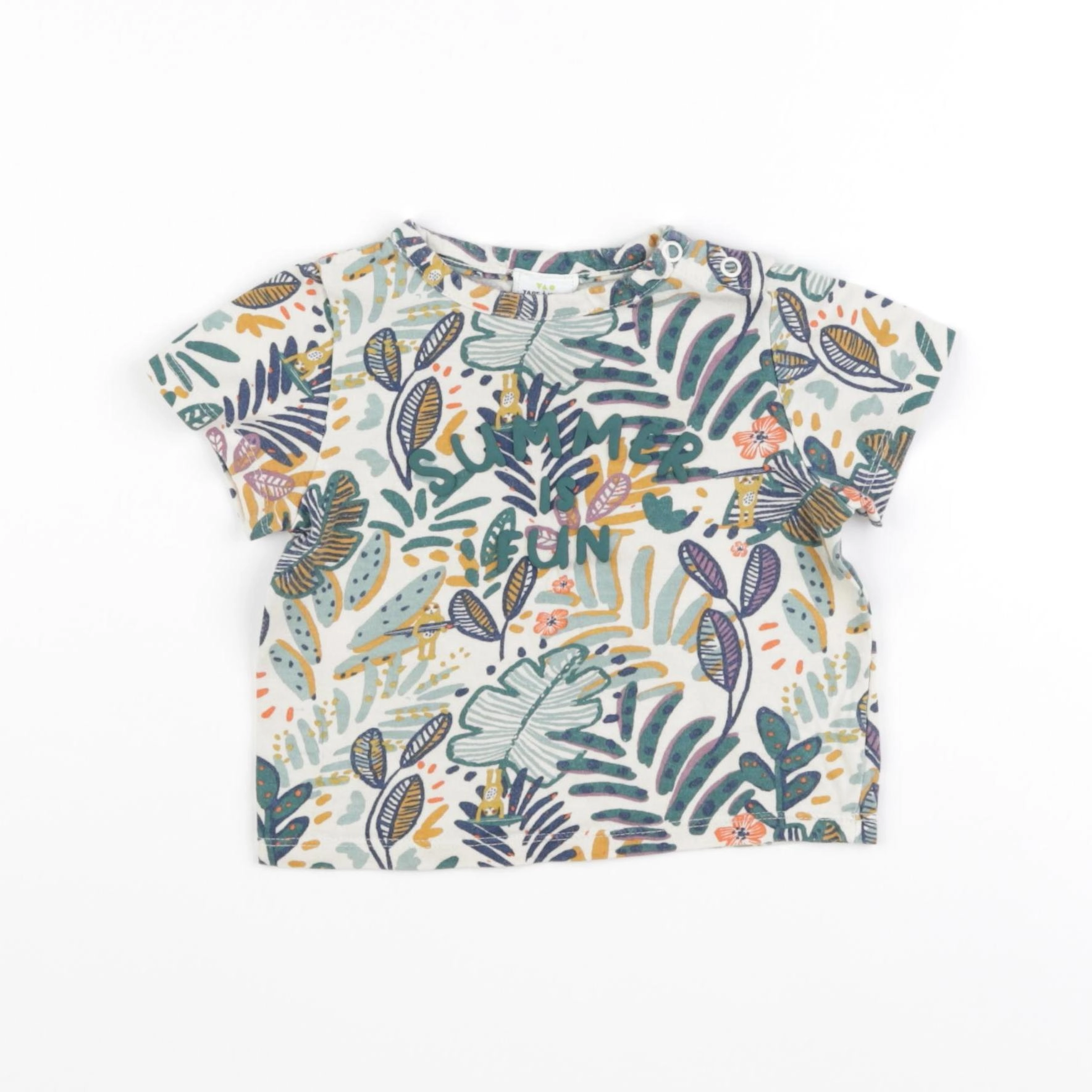 Tape à l'oeil - tee-shirt multicolore - 12 mois