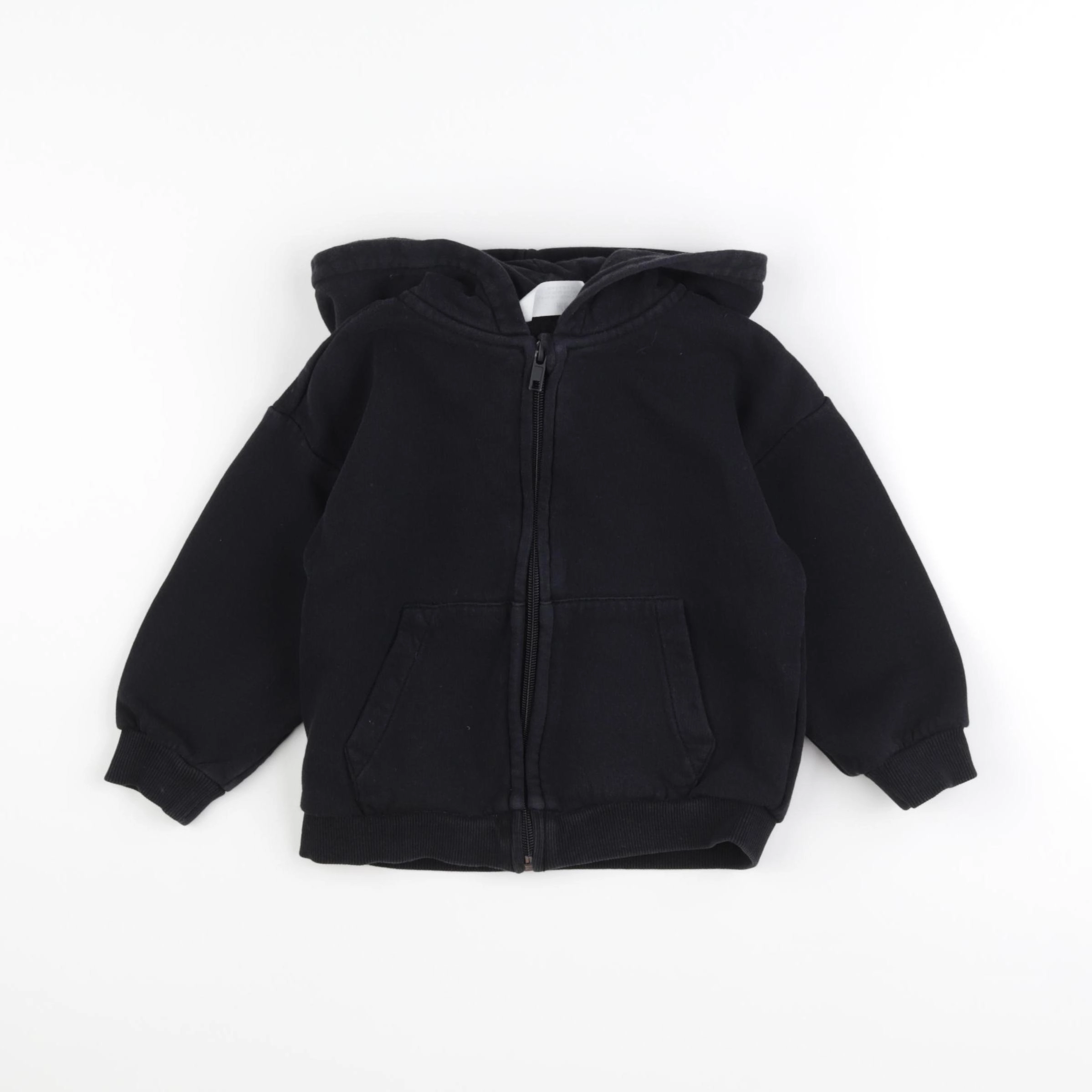 H&M - sweat noir - 3/4 ans