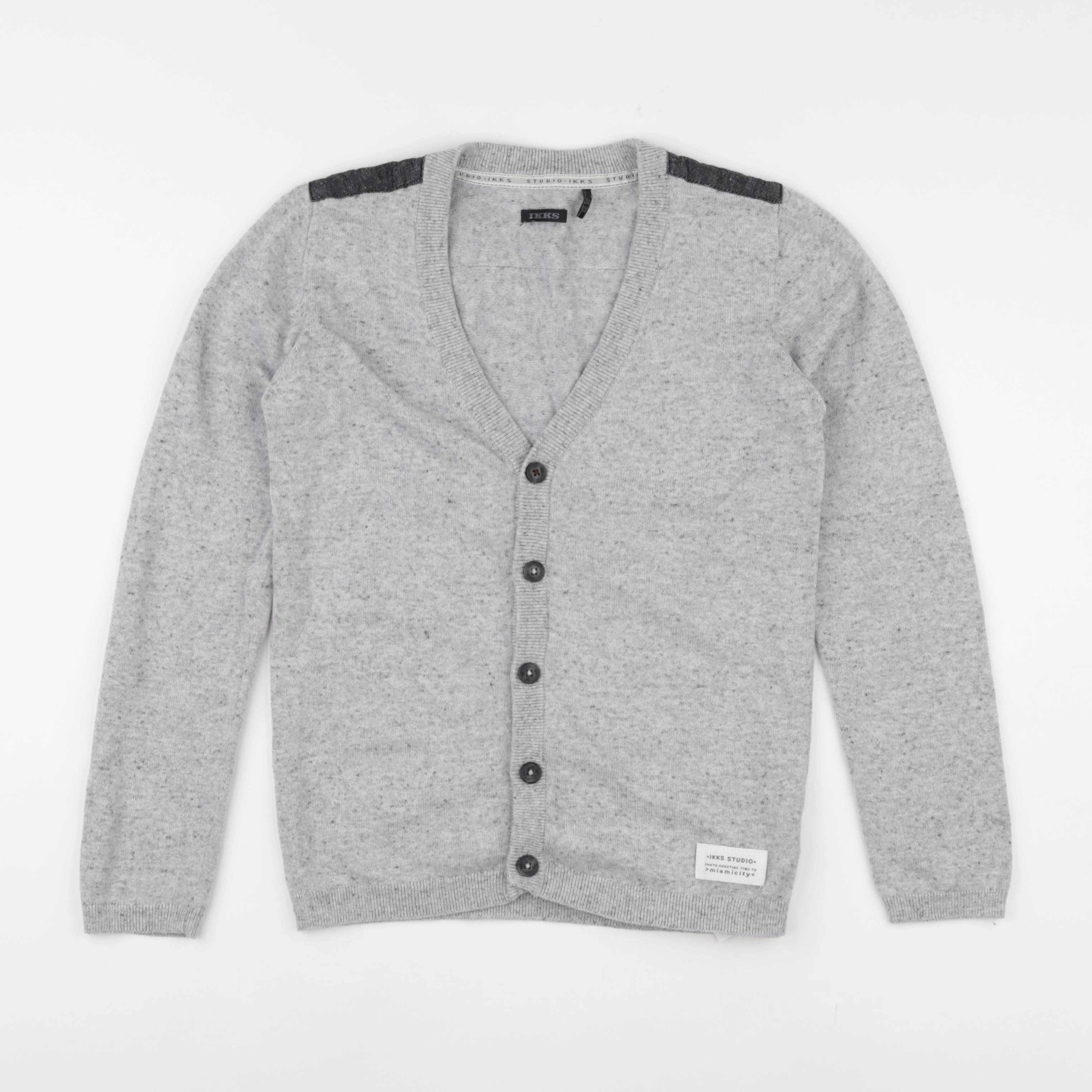 IKKS - gilet gris - 10 ans
