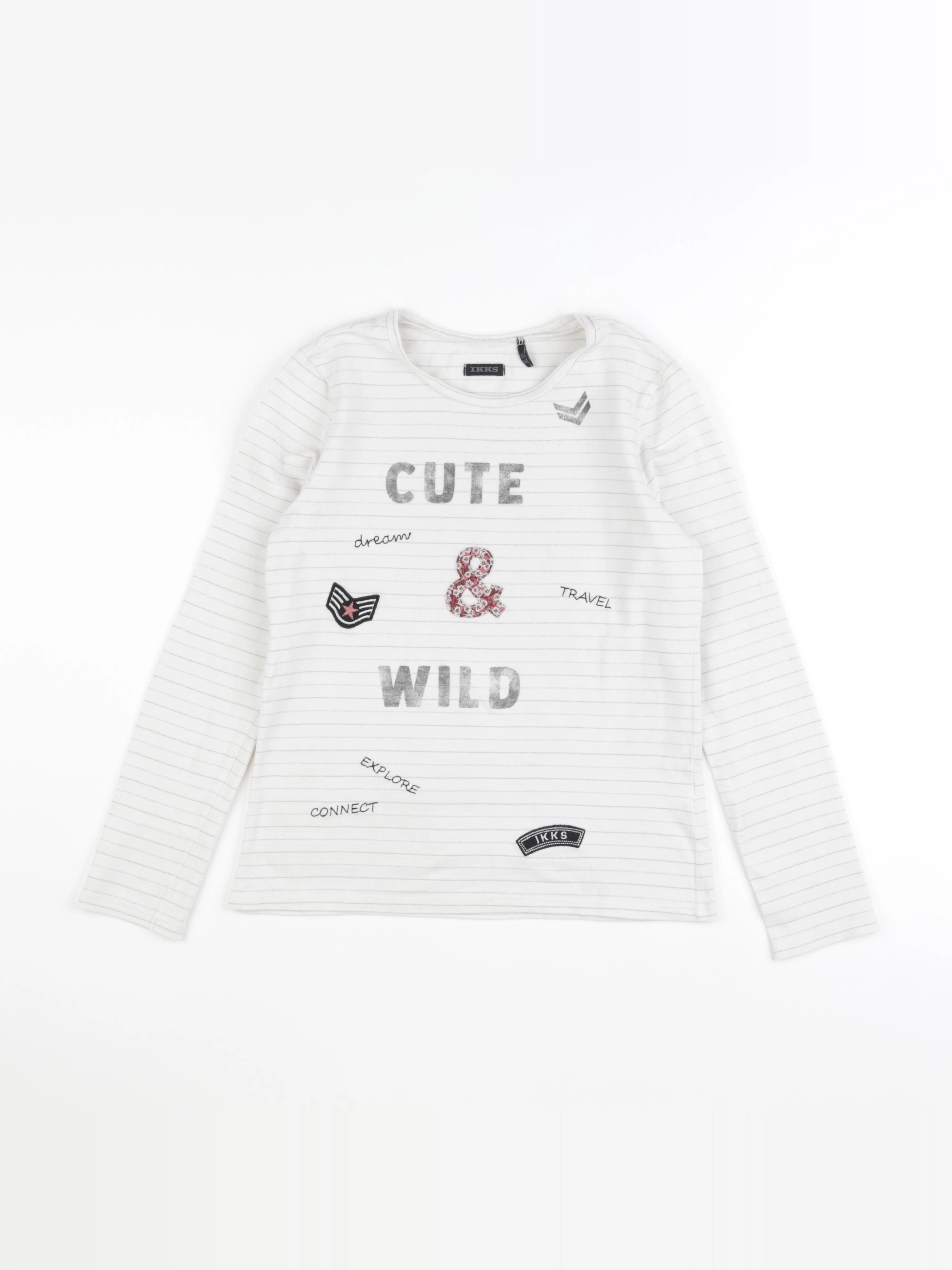 IKKS - tee-shirt multicolore - 10 ans