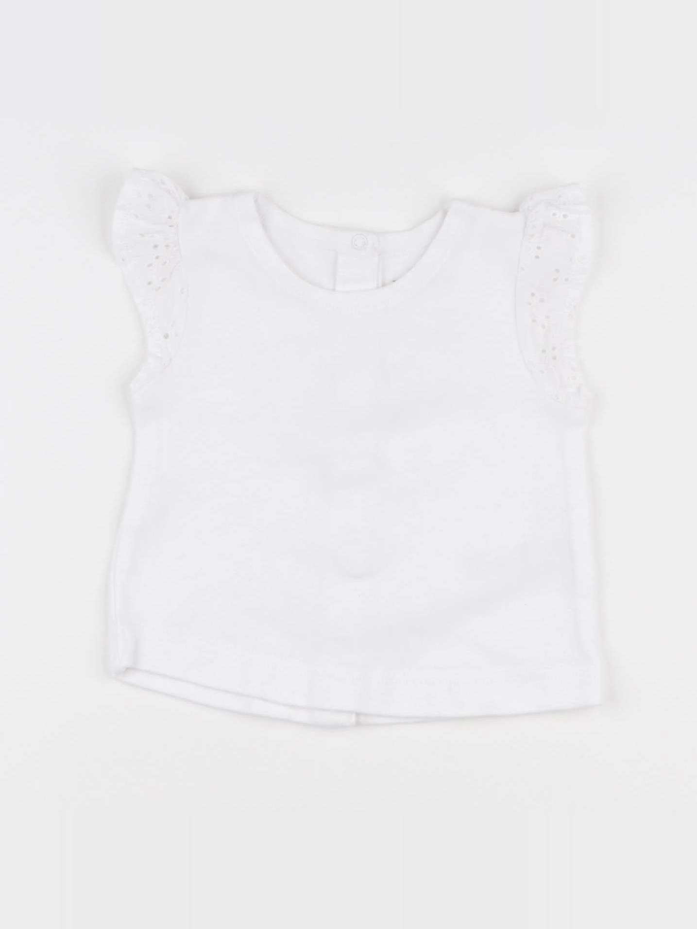 La Redoute - tee-shirt blanc - 3 mois