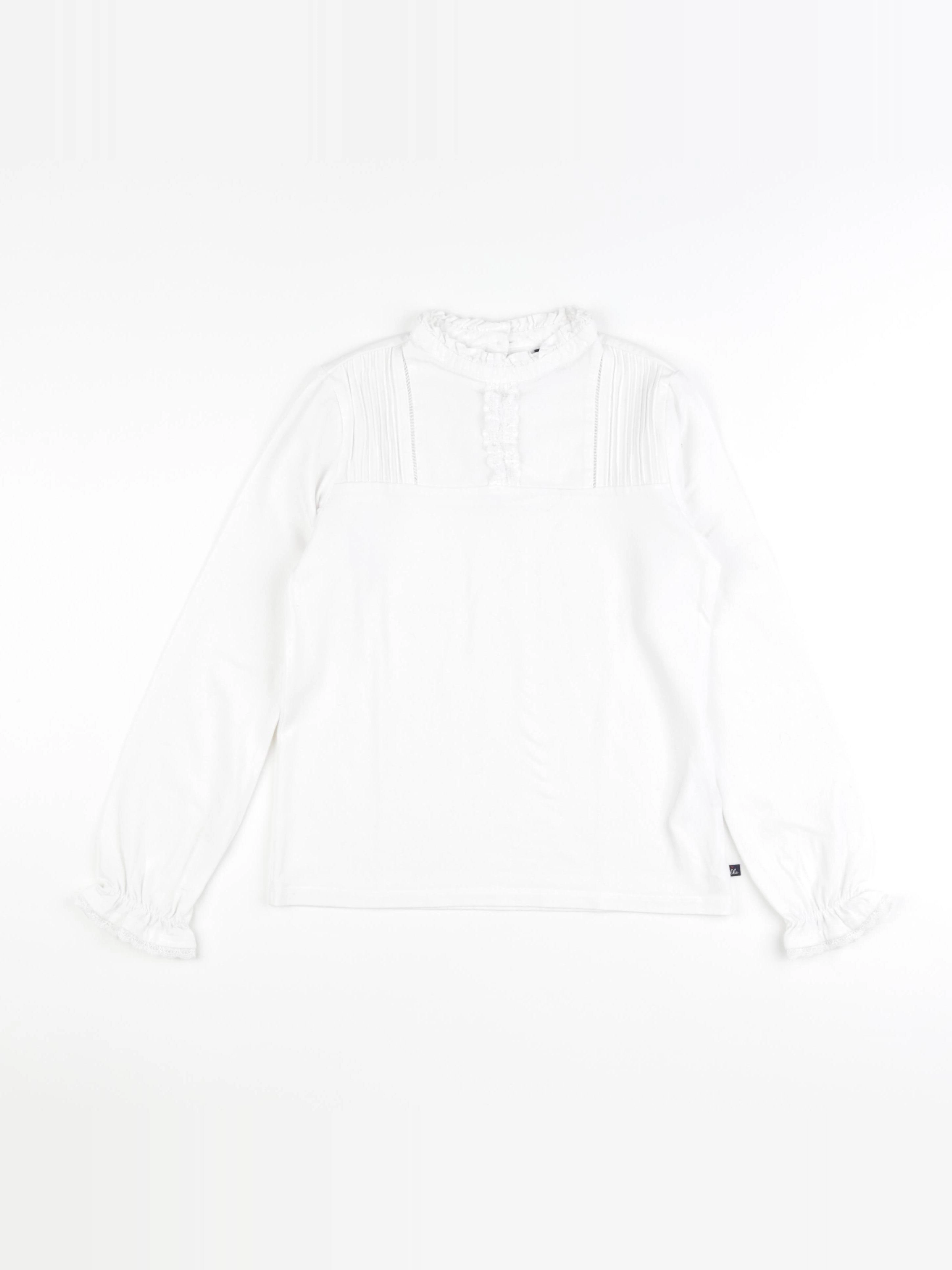 IKKS - tee-shirt blanc - 10 ans