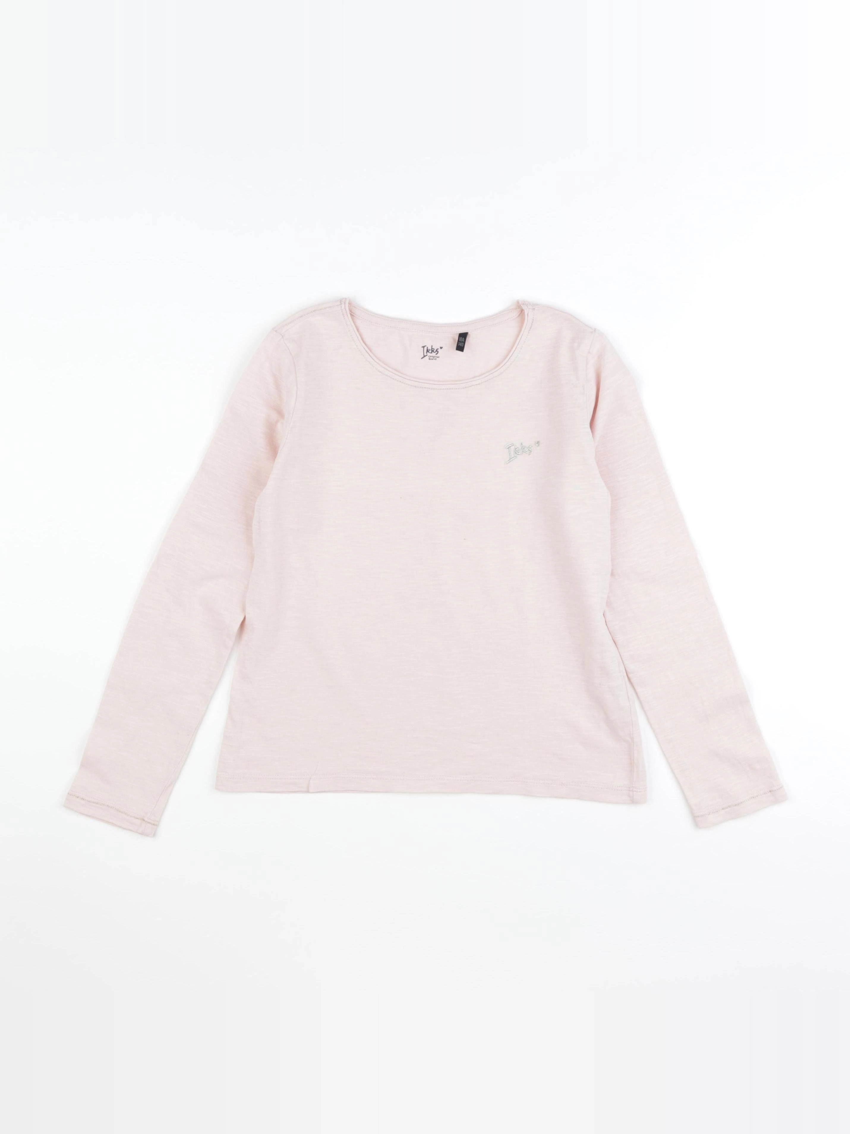 IKKS - tee-shirt or, rose - 10 ans