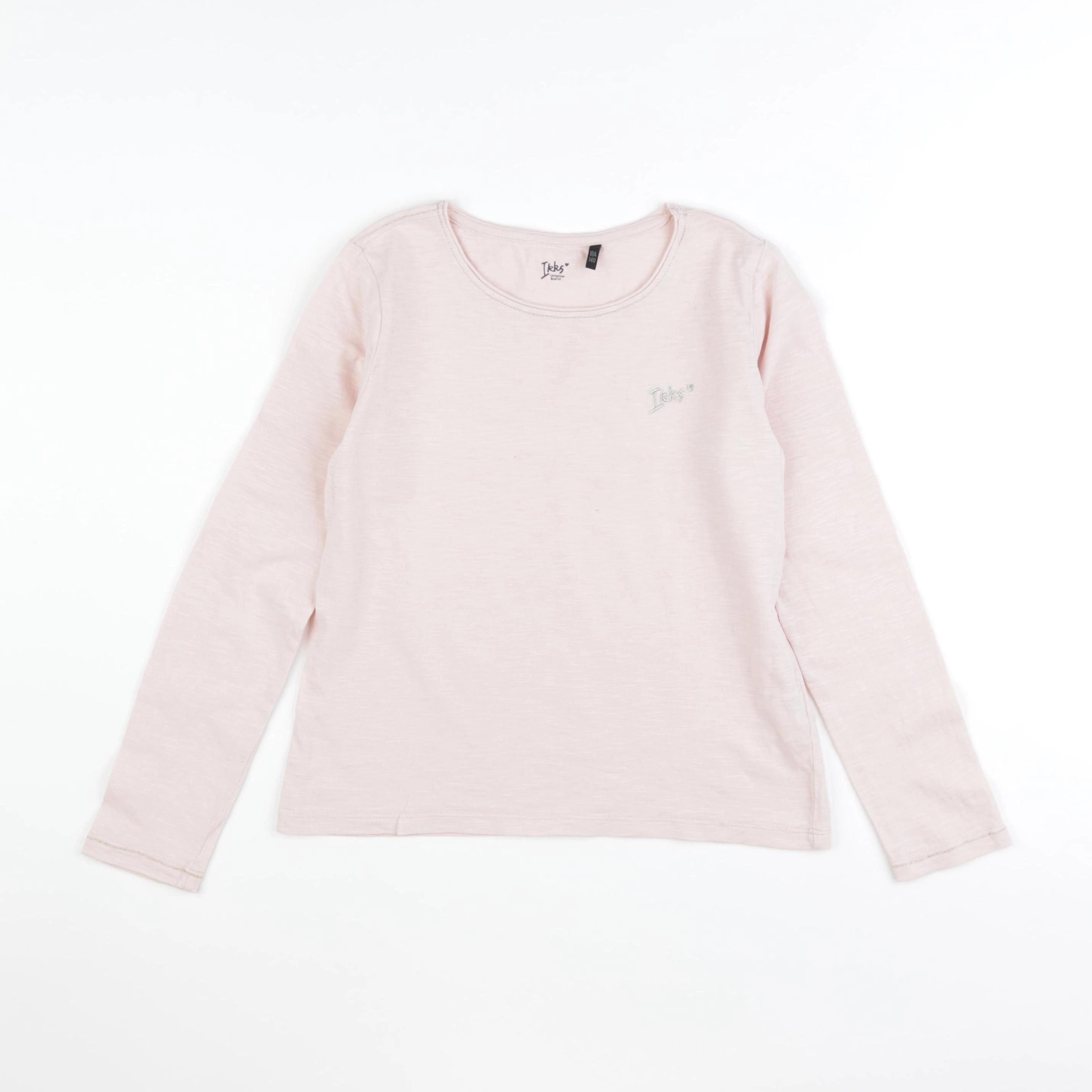 IKKS - tee-shirt or, rose - 10 ans
