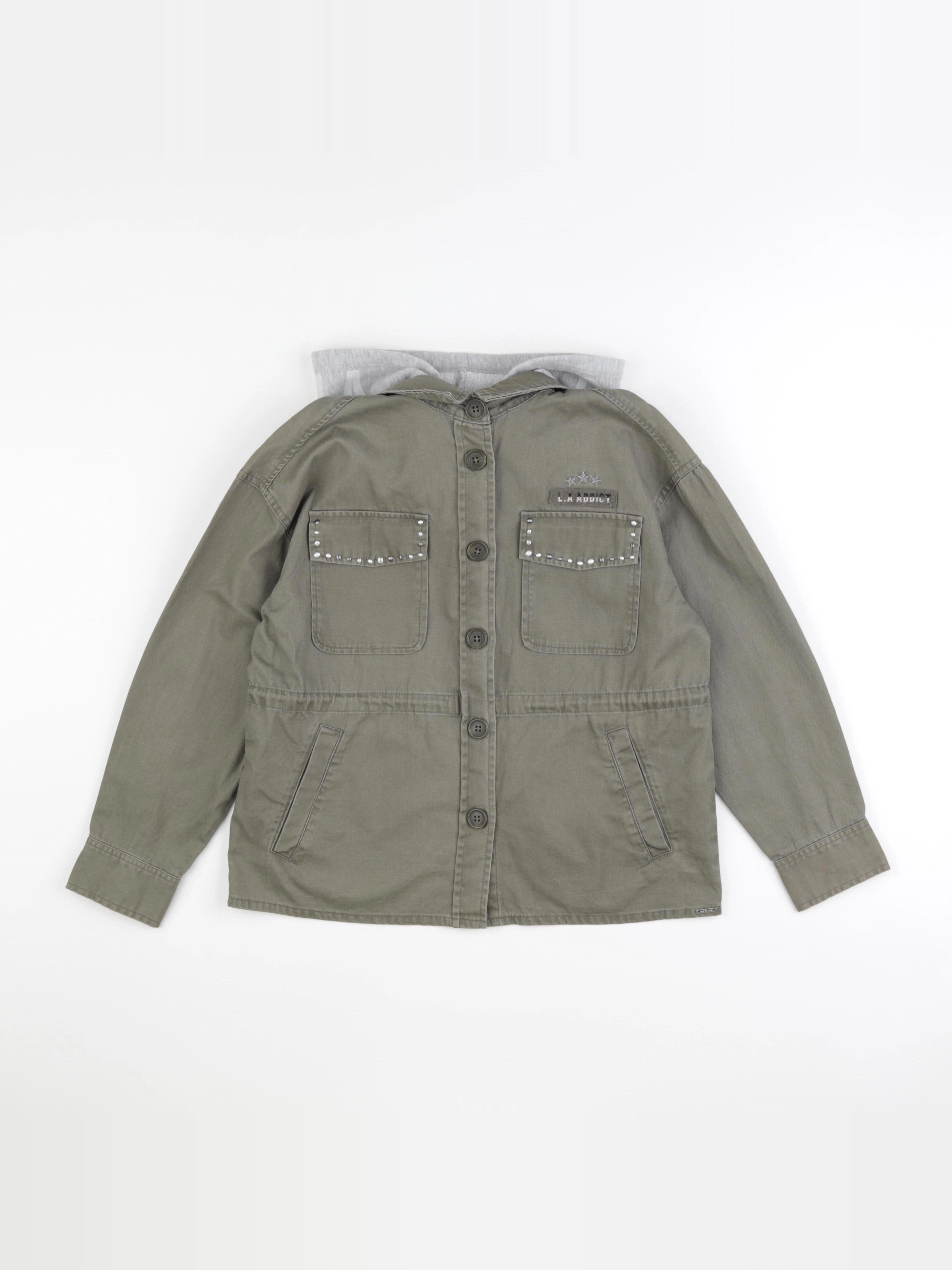 IKKS - veste vert - 10 ans