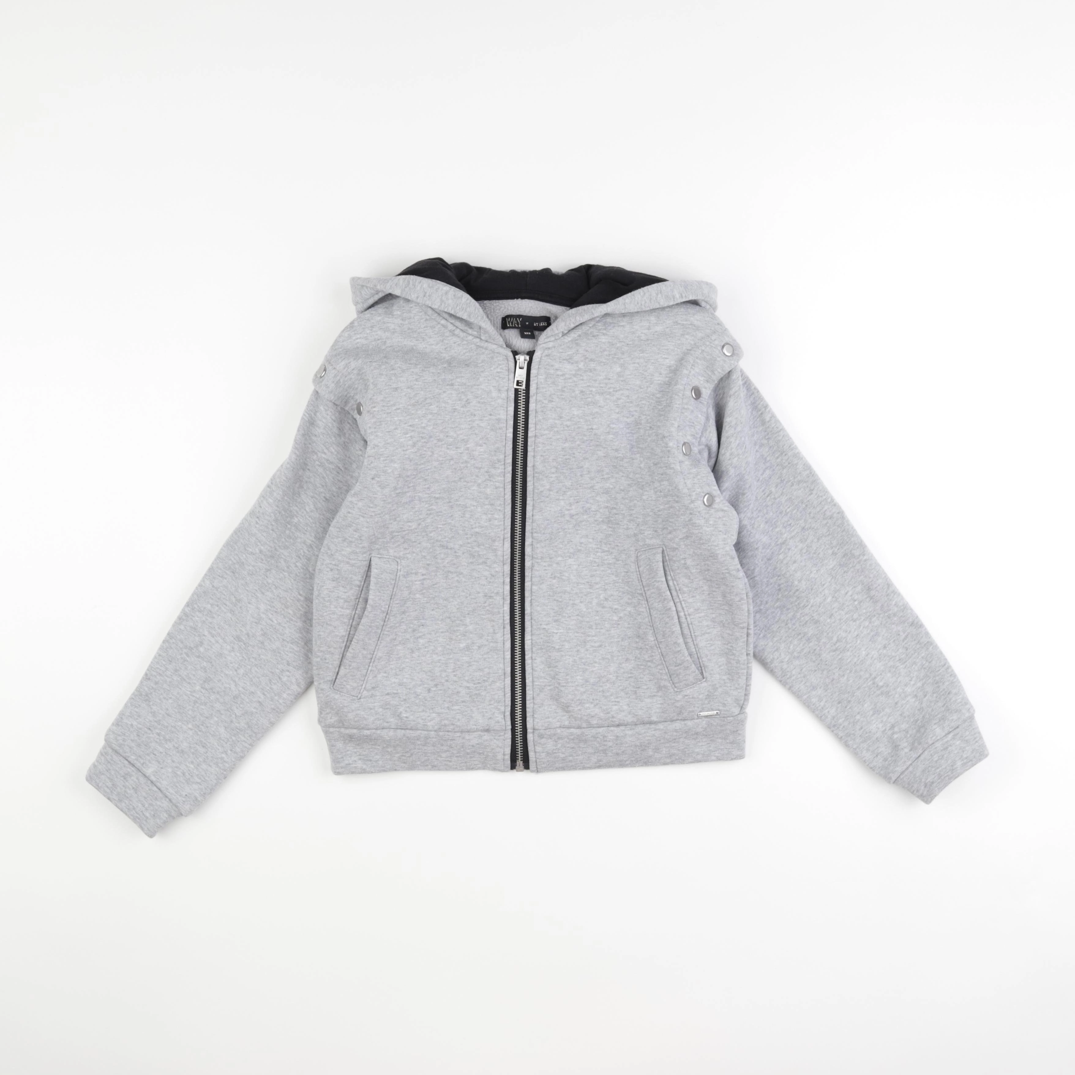 IKKS - sweat gris - 10 ans