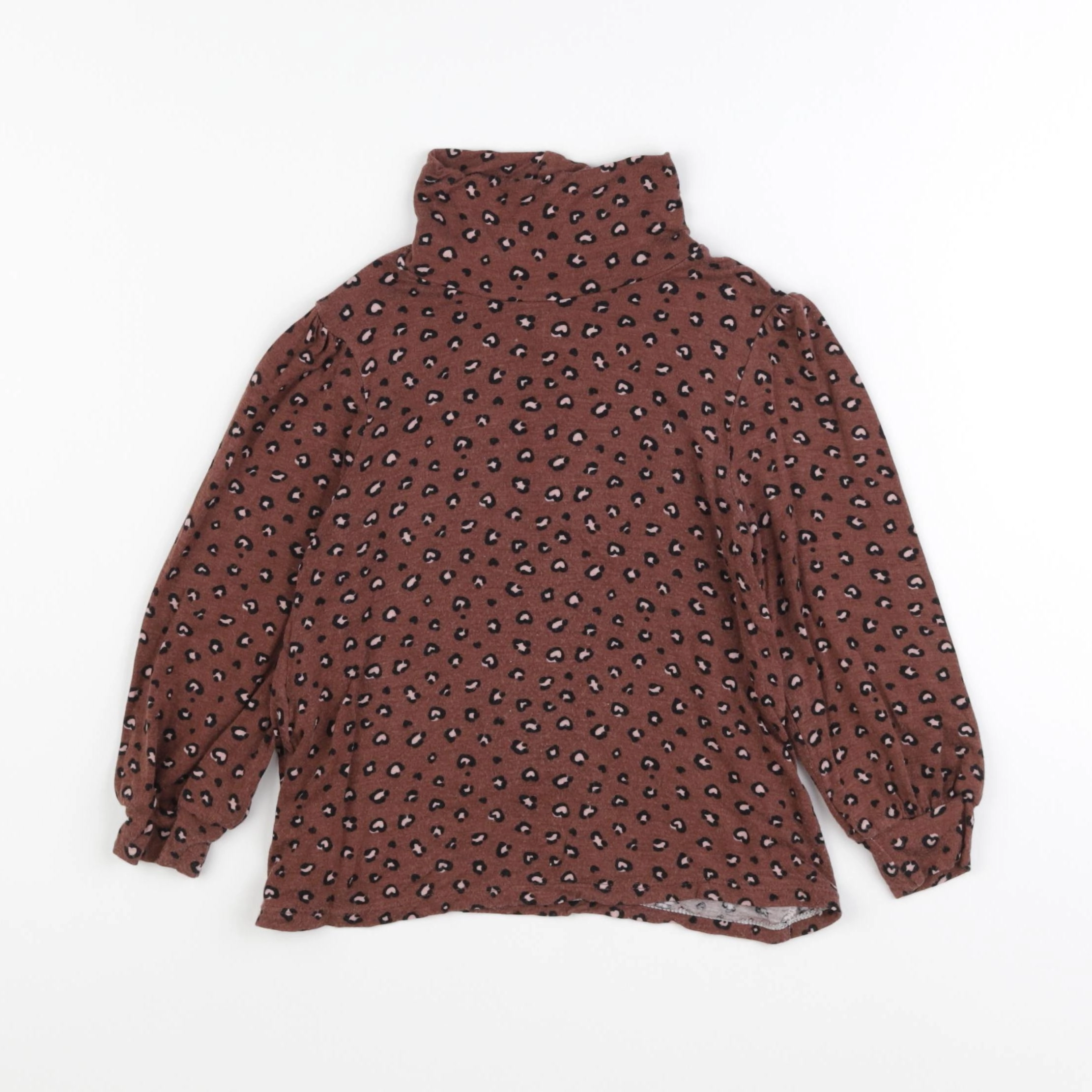 Vertbaudet - sous-pull marron - 4 ans