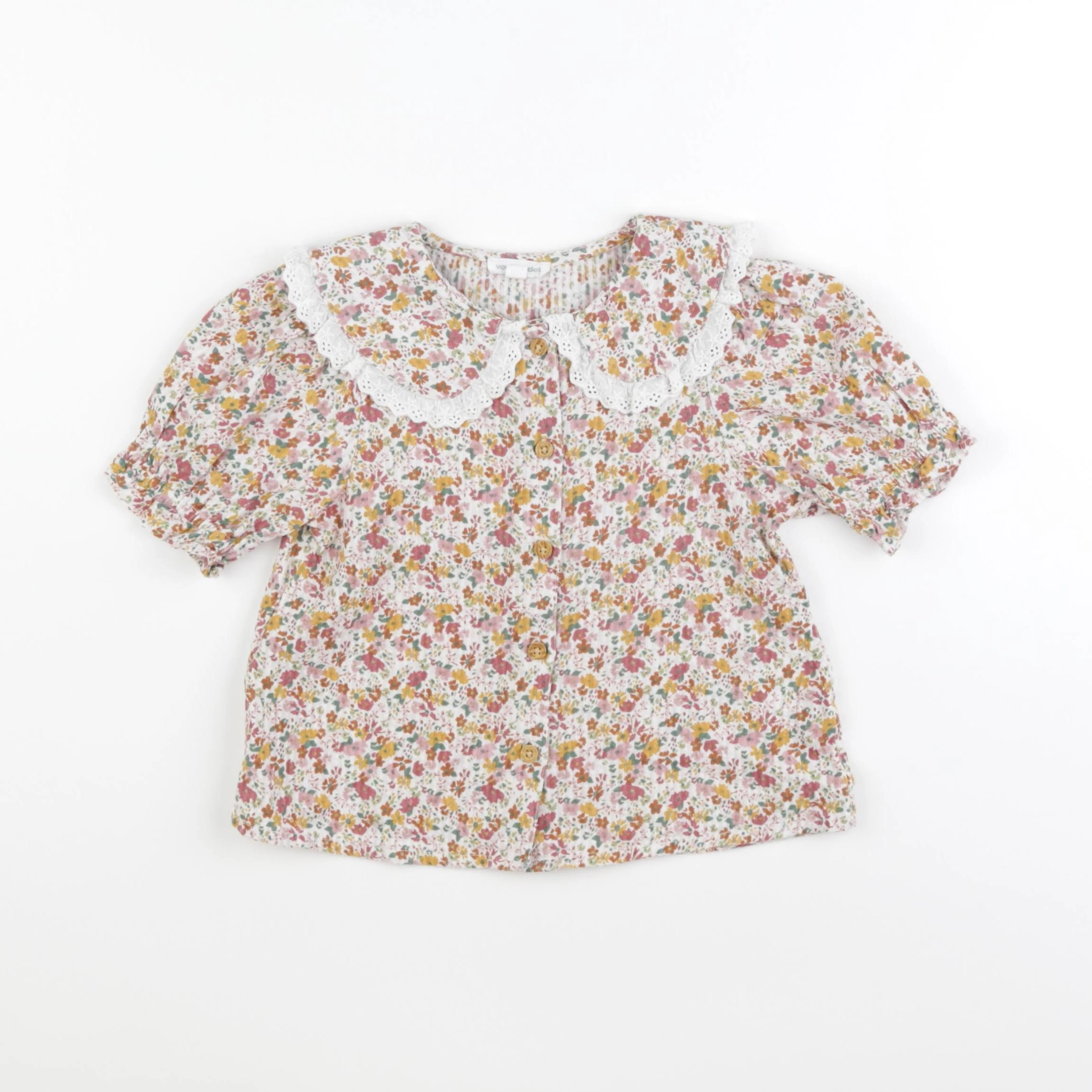 Vertbaudet - blouse multicolore - 4 ans
