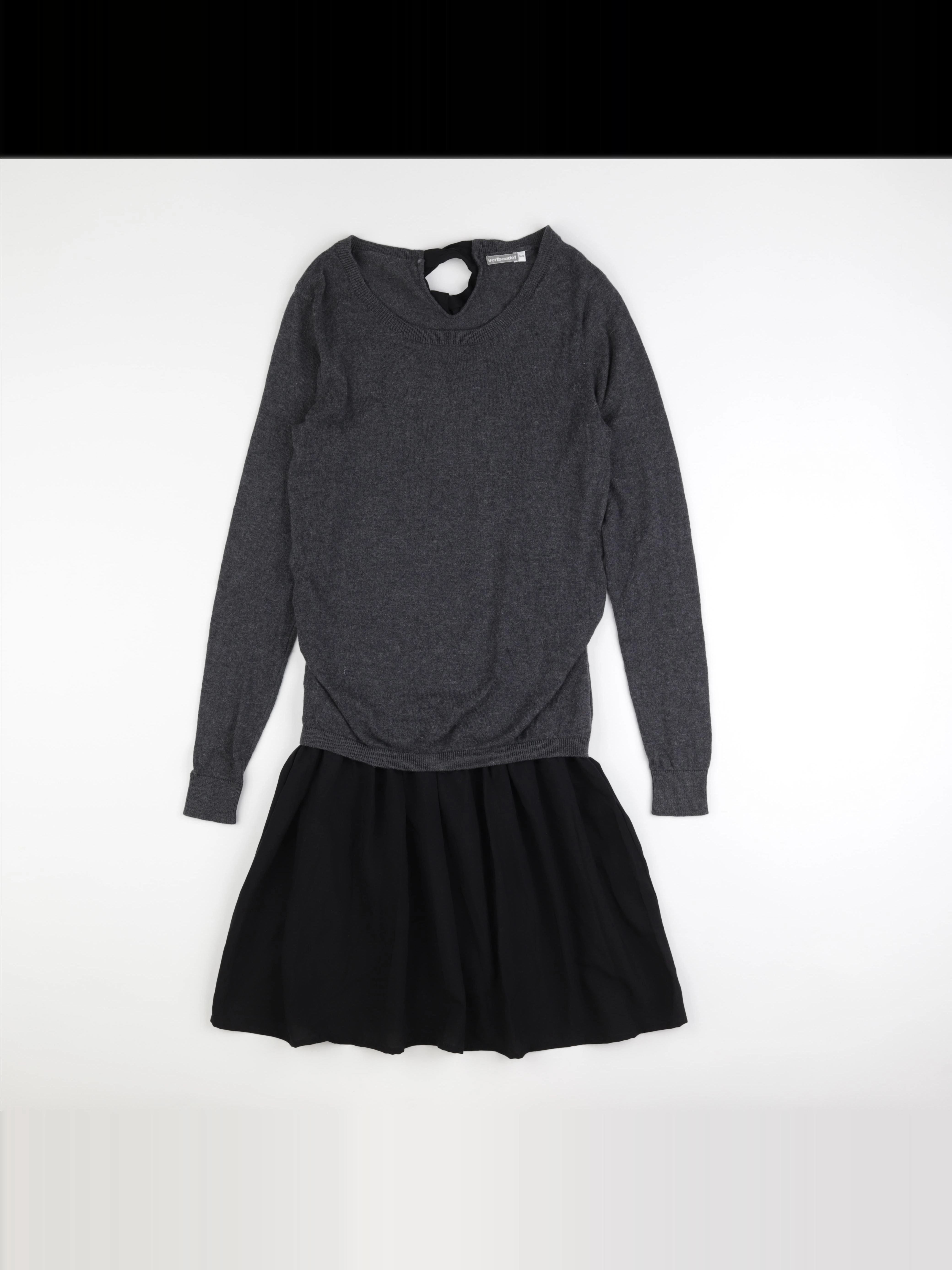 Vertbaudet - robe grossesse gris, noir - 34 à 36