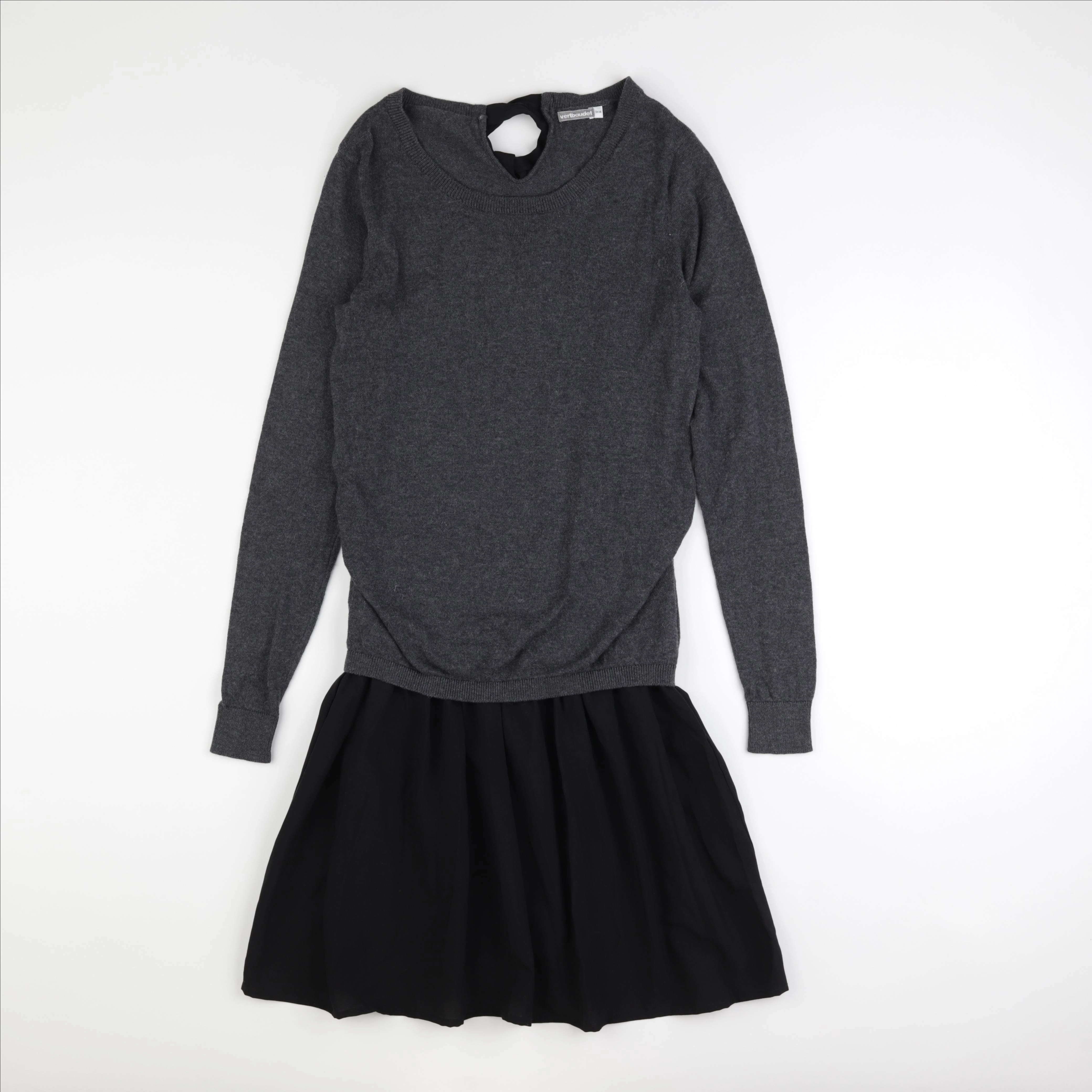 Vertbaudet - robe grossesse gris, noir - 34 à 36