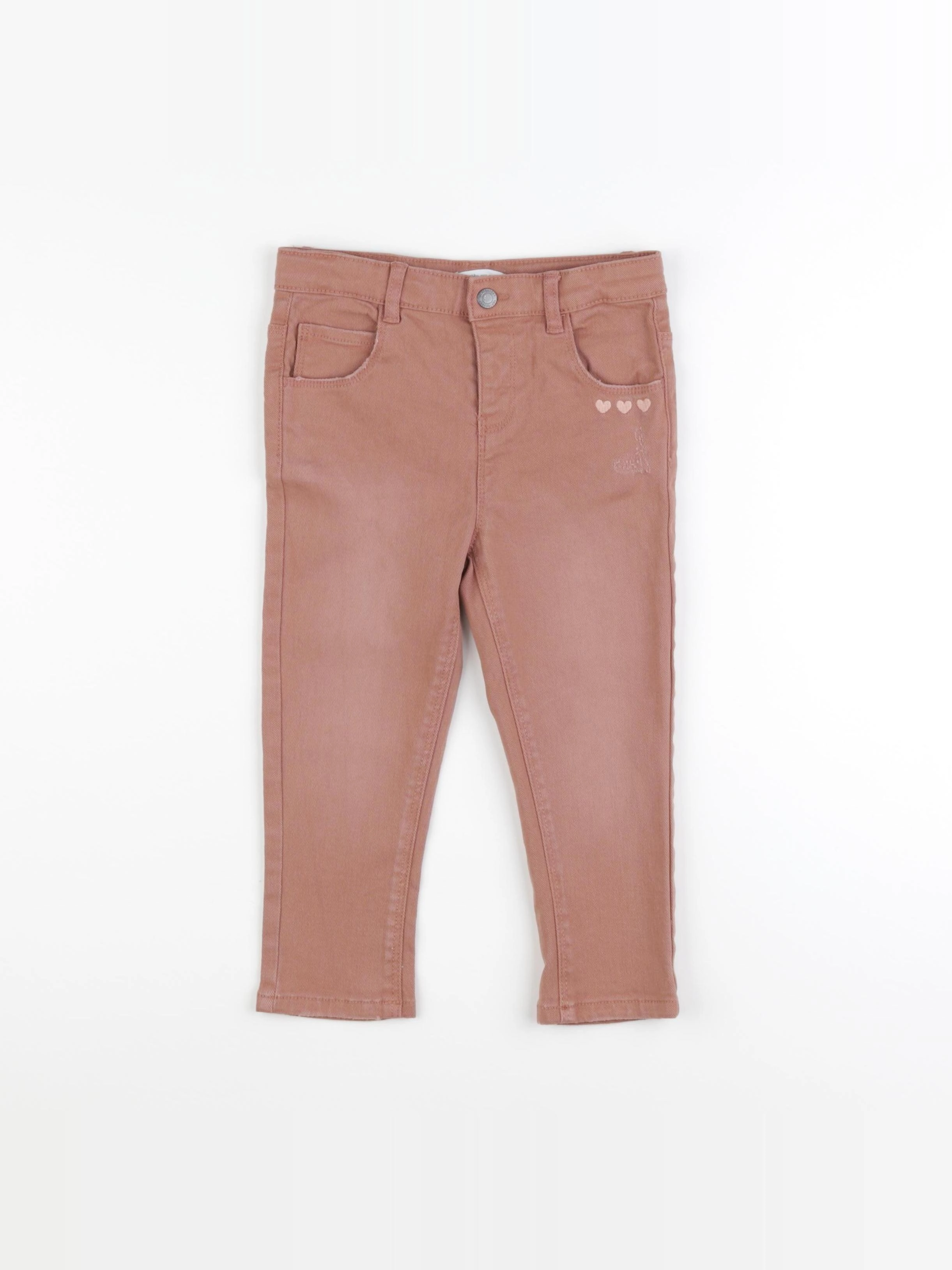 Vertbaudet - jean beige - 36 mois