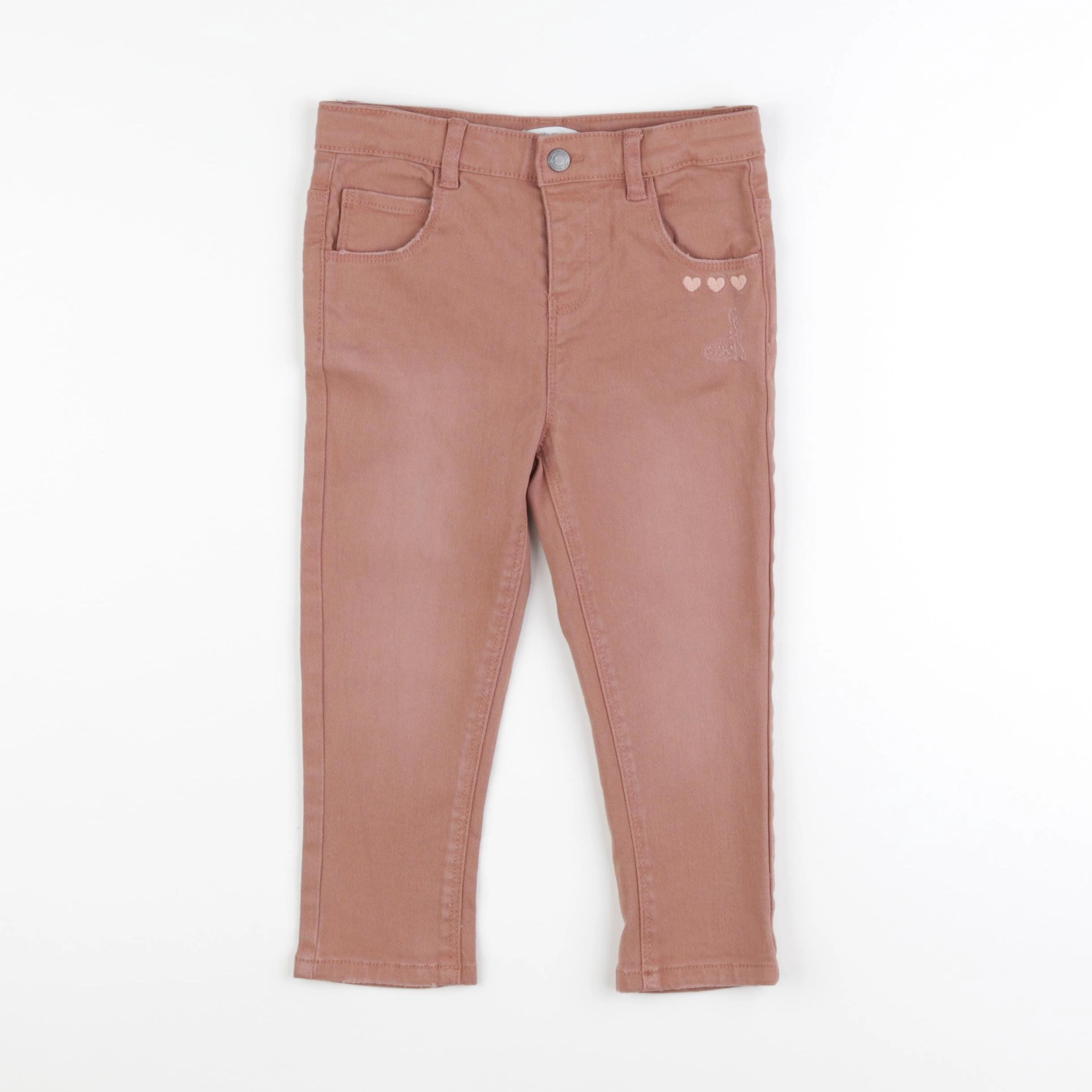 Vertbaudet - jean beige - 36 mois