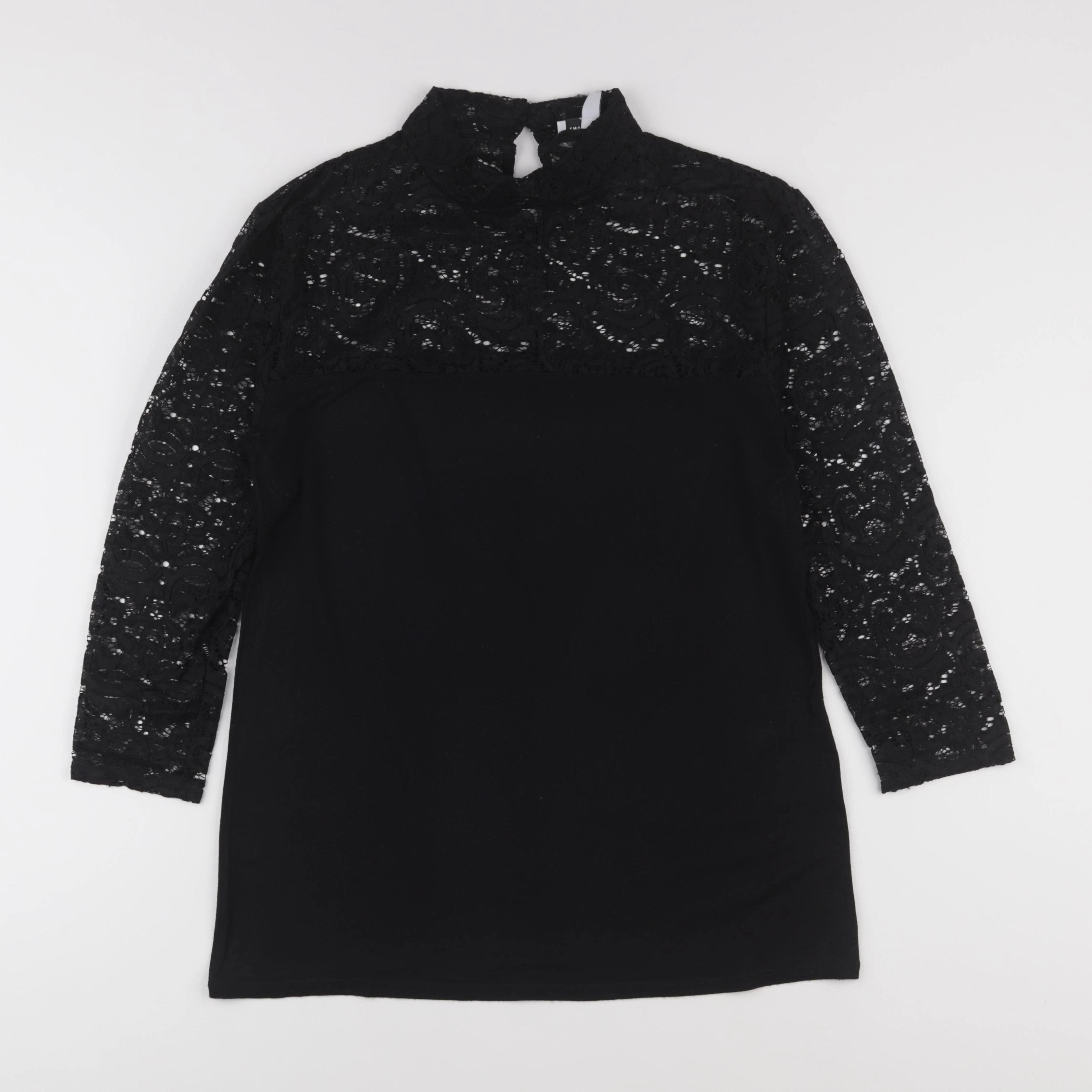 Envie de fraise - blouse grossesse noir - 40 à 42