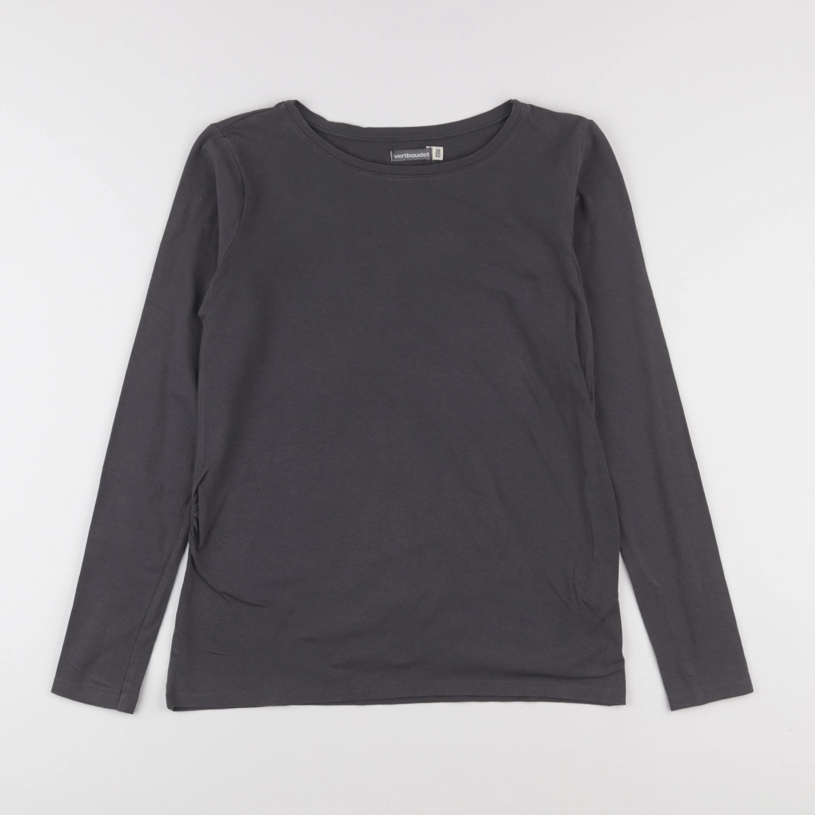Vertbaudet - tee-shirt grossesse gris - 38 à 40