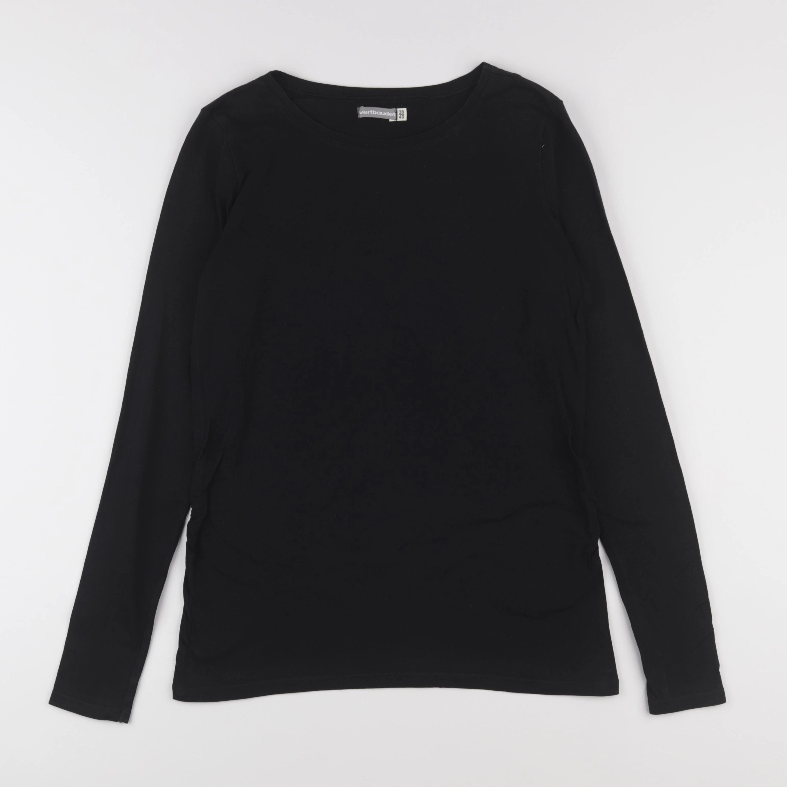 Vertbaudet - tee-shirt grossesse noir - 38 à 40