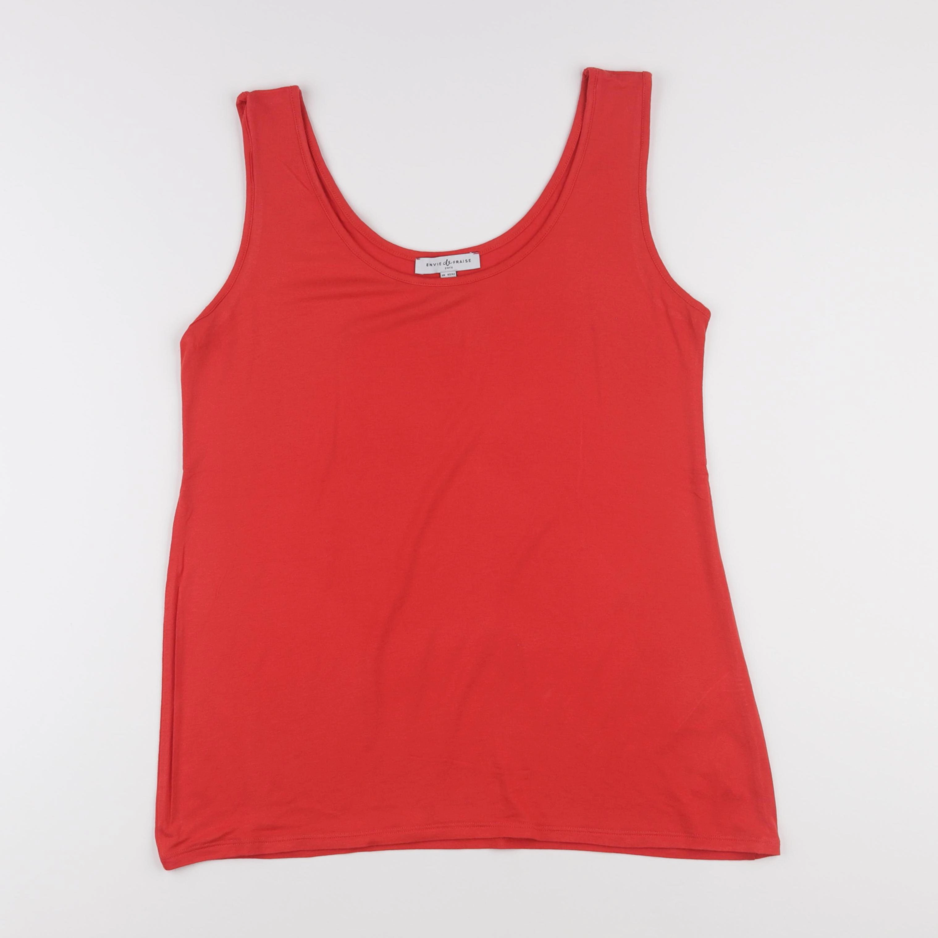 Envie de fraise - débardeur grossesse rouge - 40 à 42