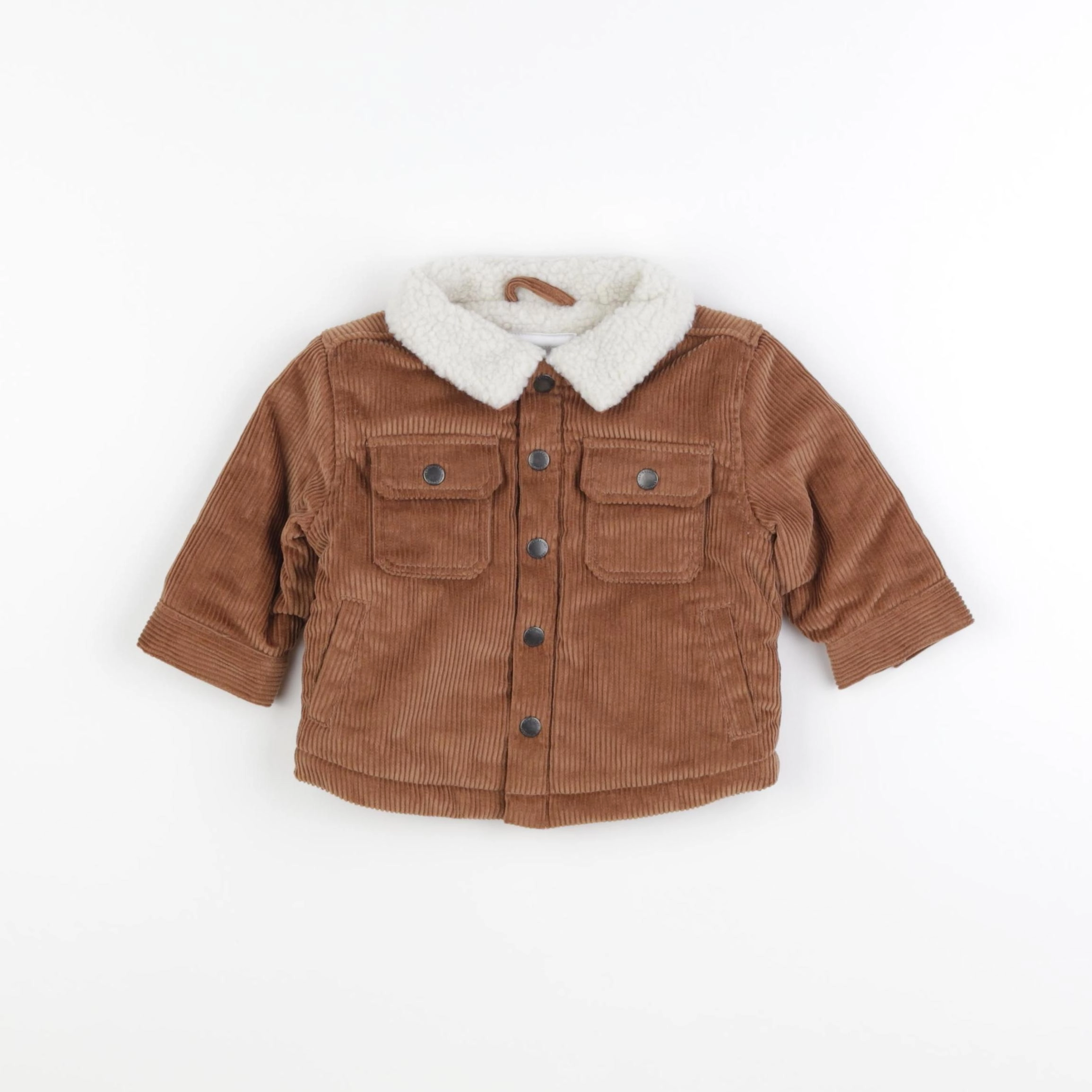 Vertbaudet - veste marron - 3 mois