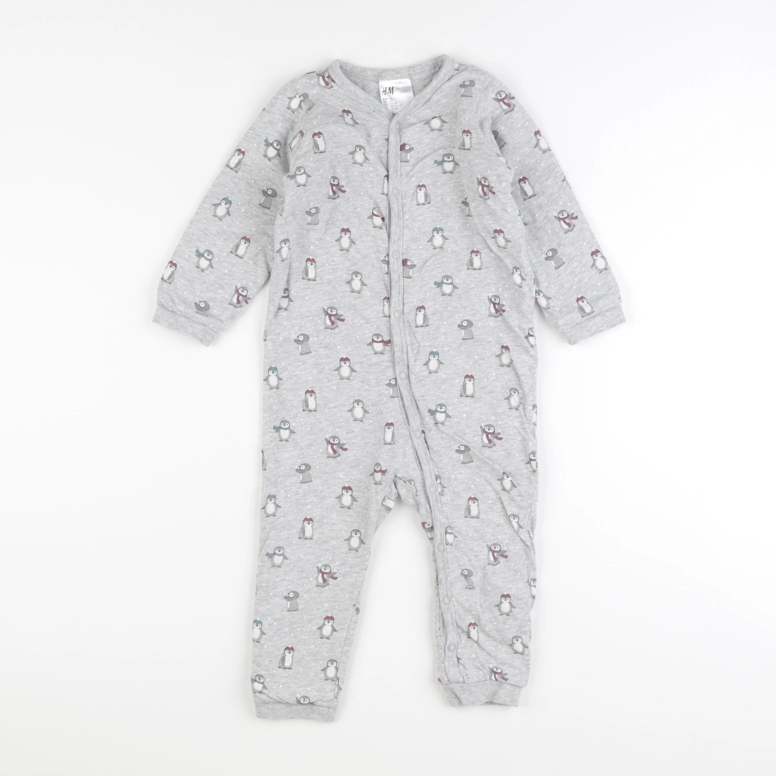 H&M - sur-pyjama gris - 18/24 mois
