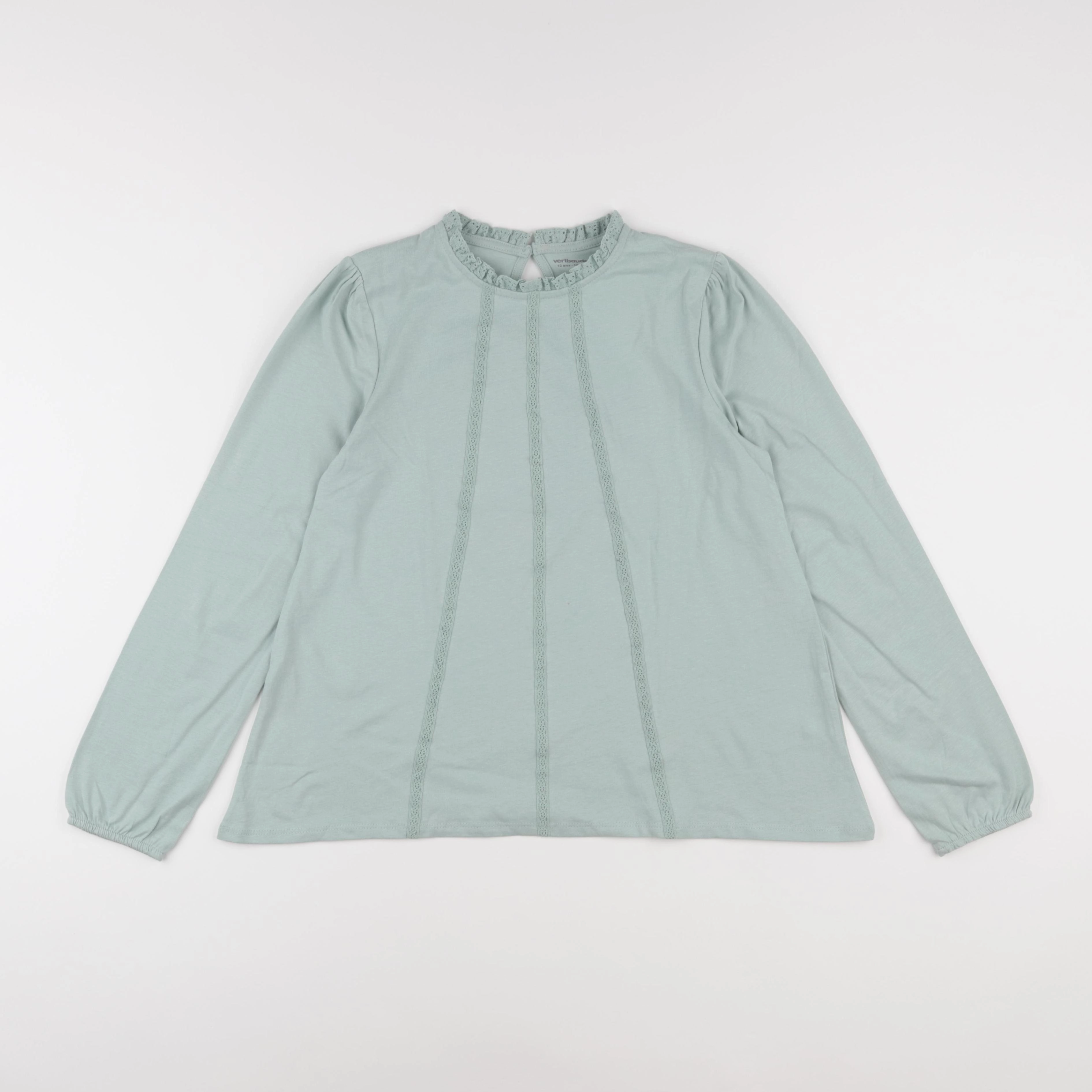 Vertbaudet - tee-shirt bleu - 12 ans