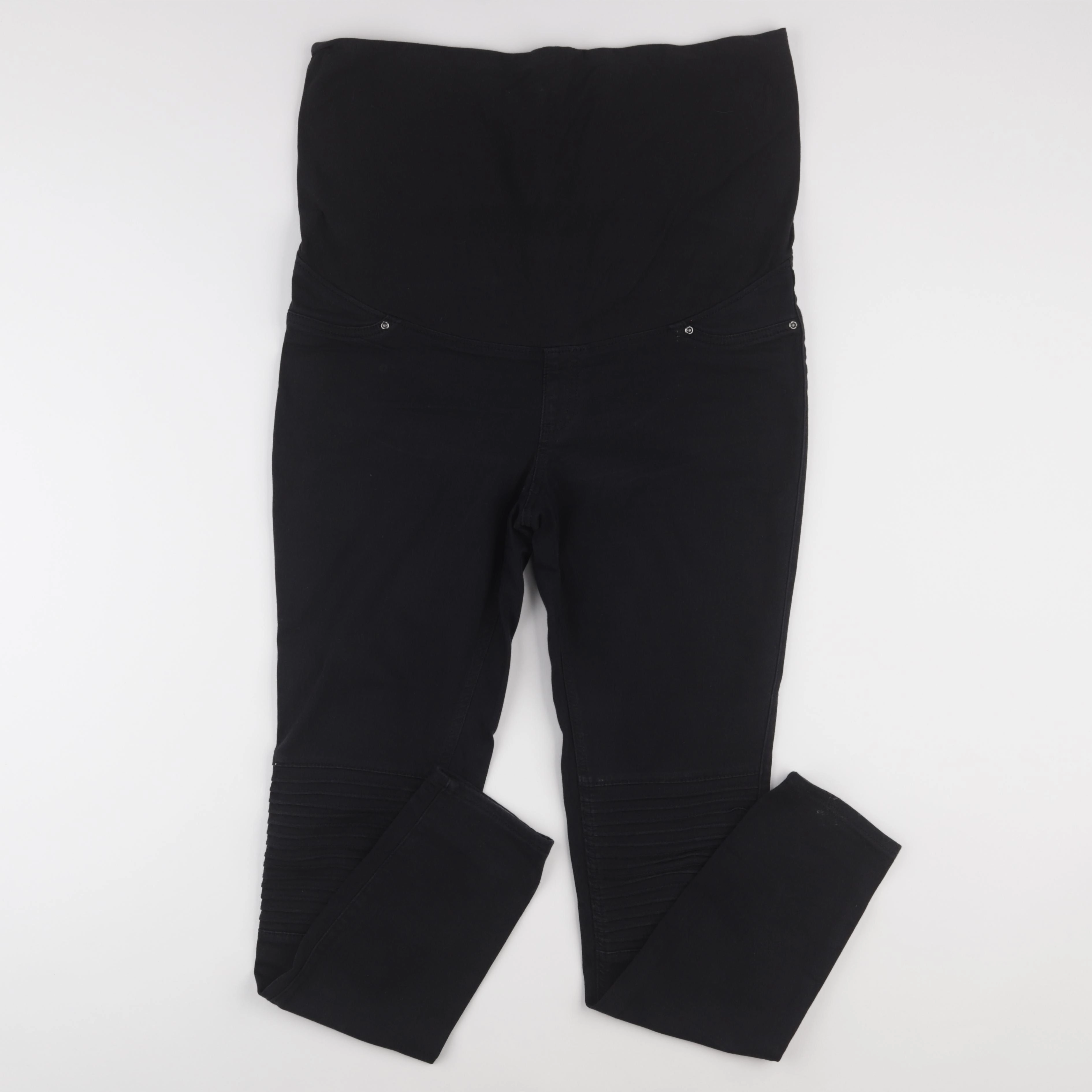 H&M - jean grossesse noir - l