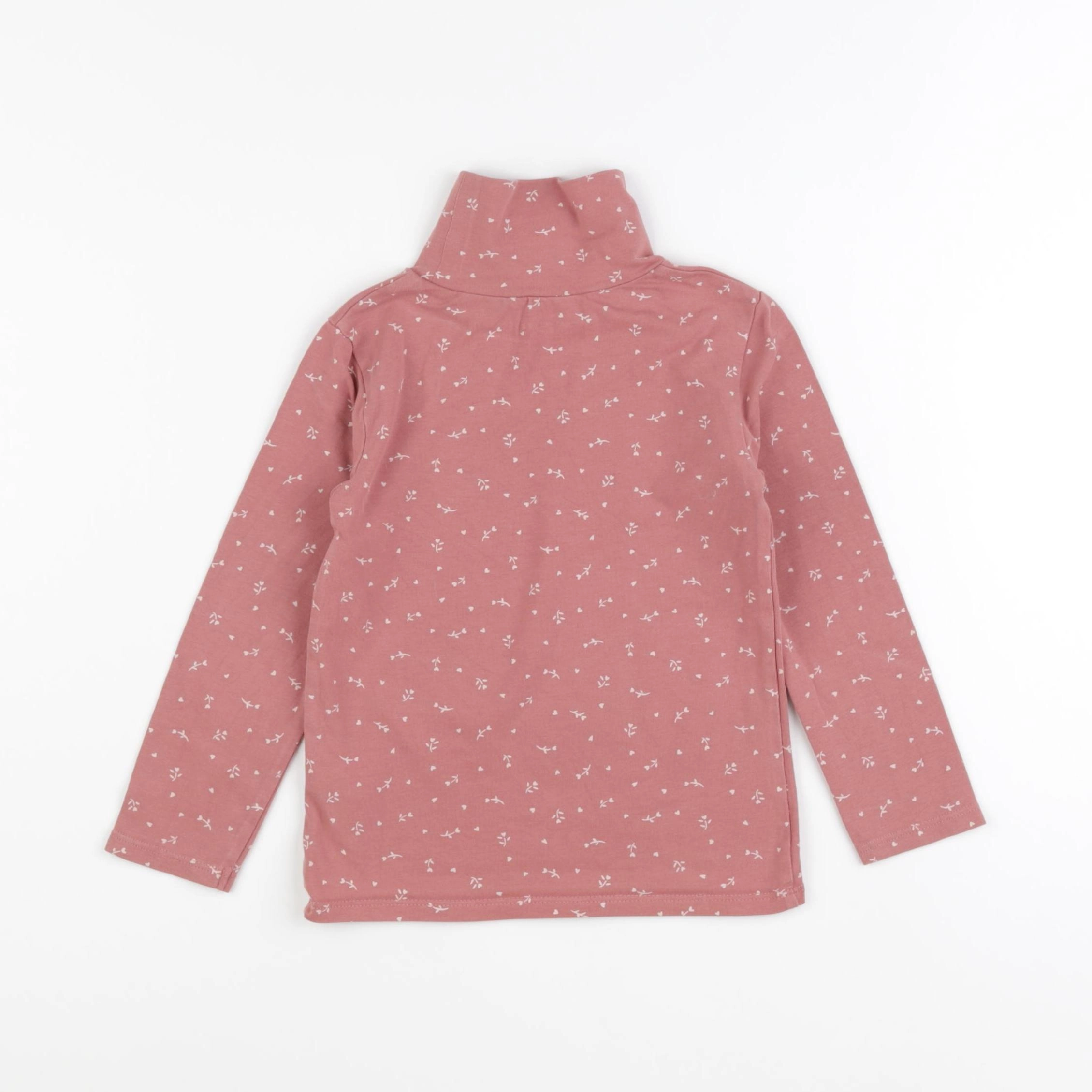 Vertbaudet - sous-pull rose - 4 ans