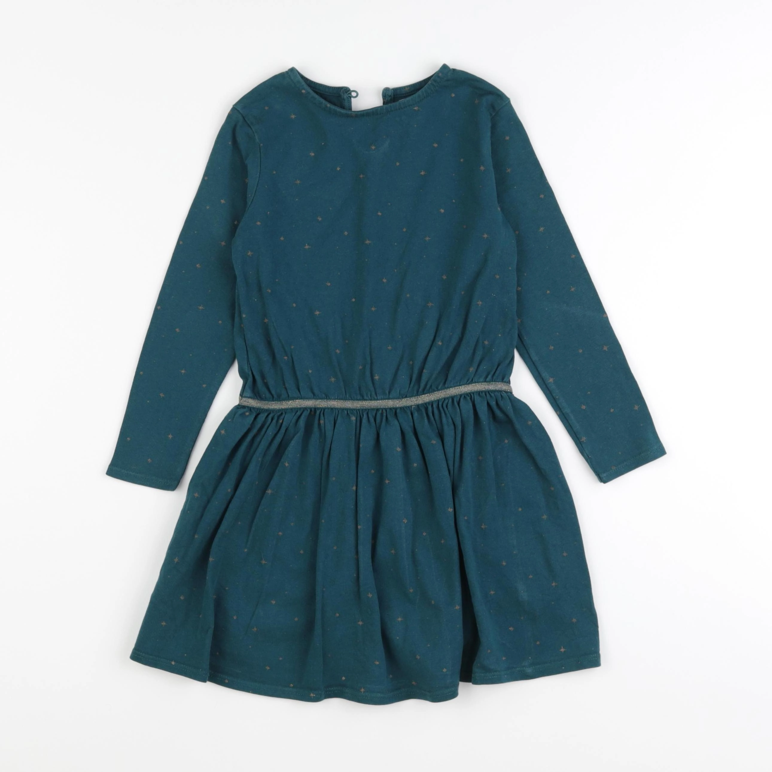 Vertbaudet - robe vert - 5 ans