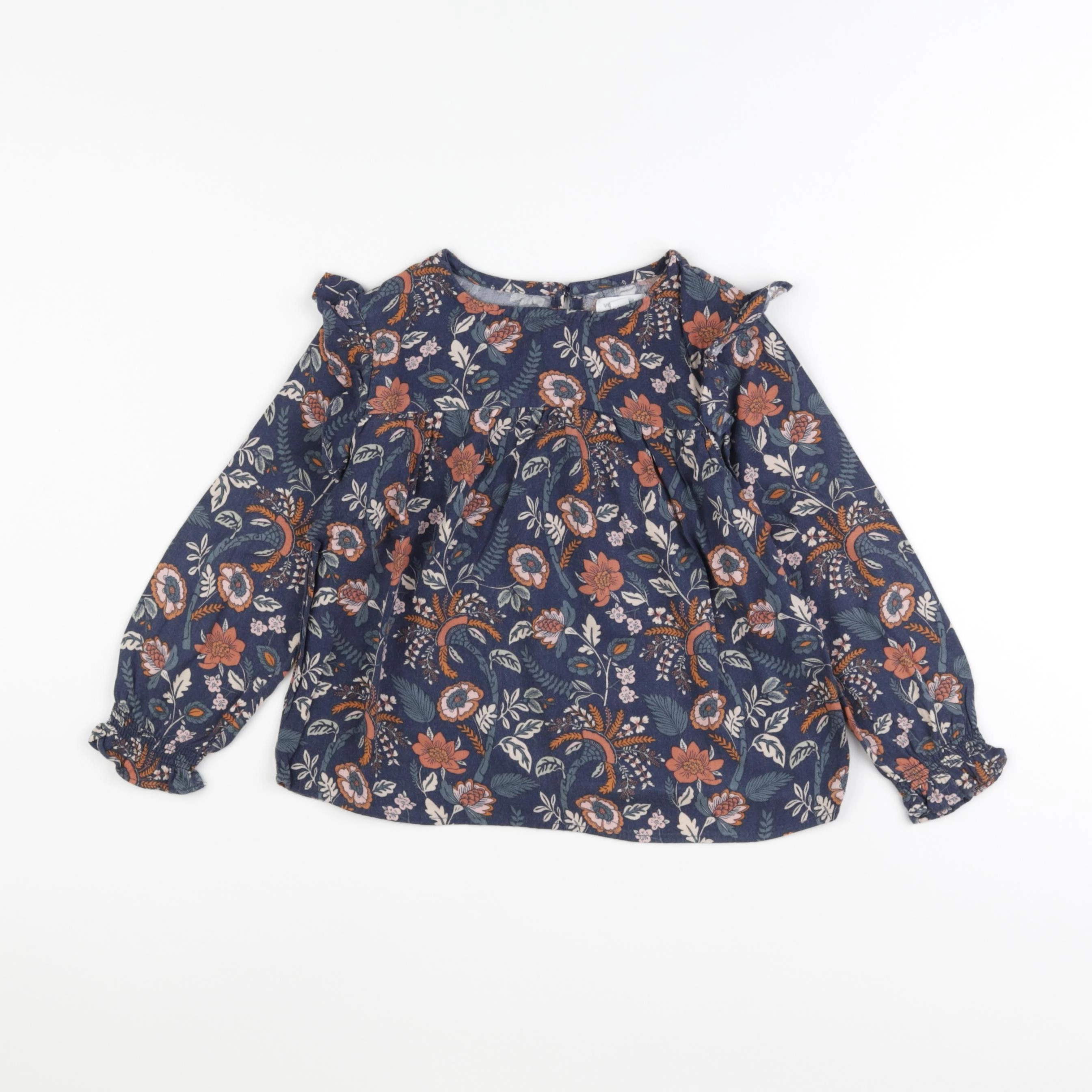 Vertbaudet - blouse multicolore - 4 ans
