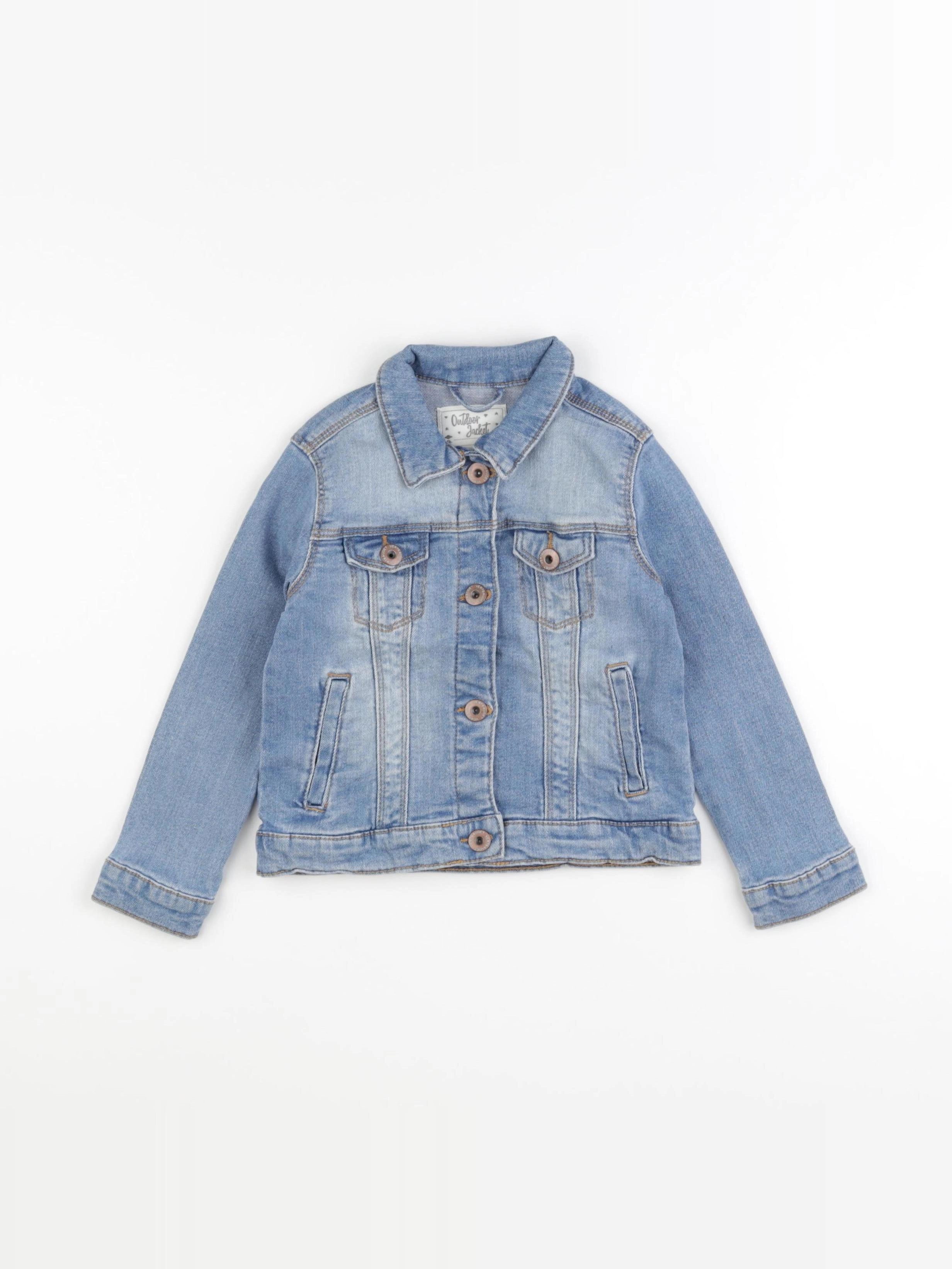 Vertbaudet - veste bleu - 4 ans