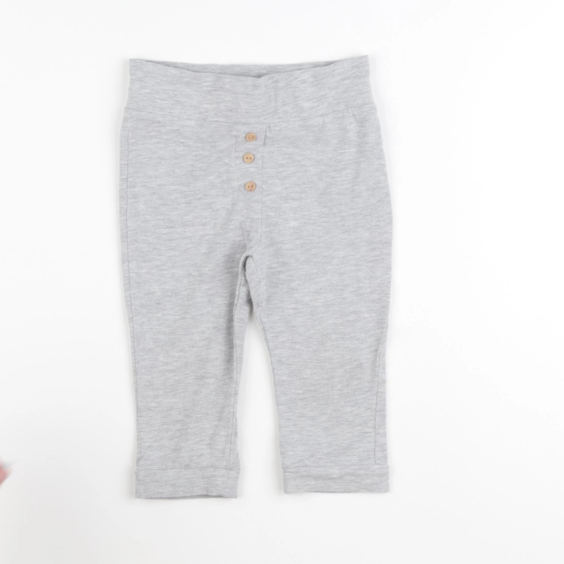 Vertbaudet - legging gris - 18 mois