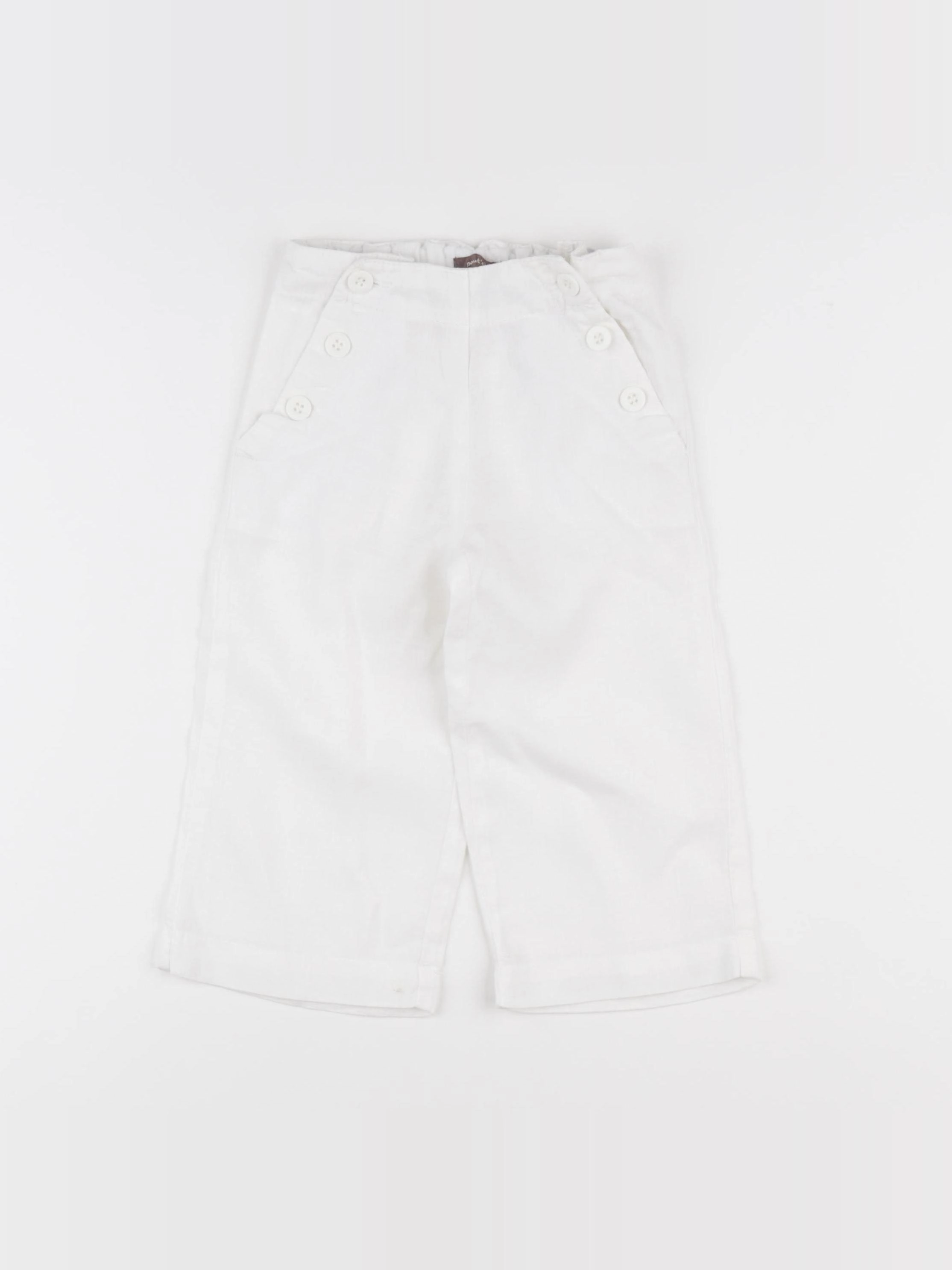 Boutchou - pantalon blanc - 18 mois