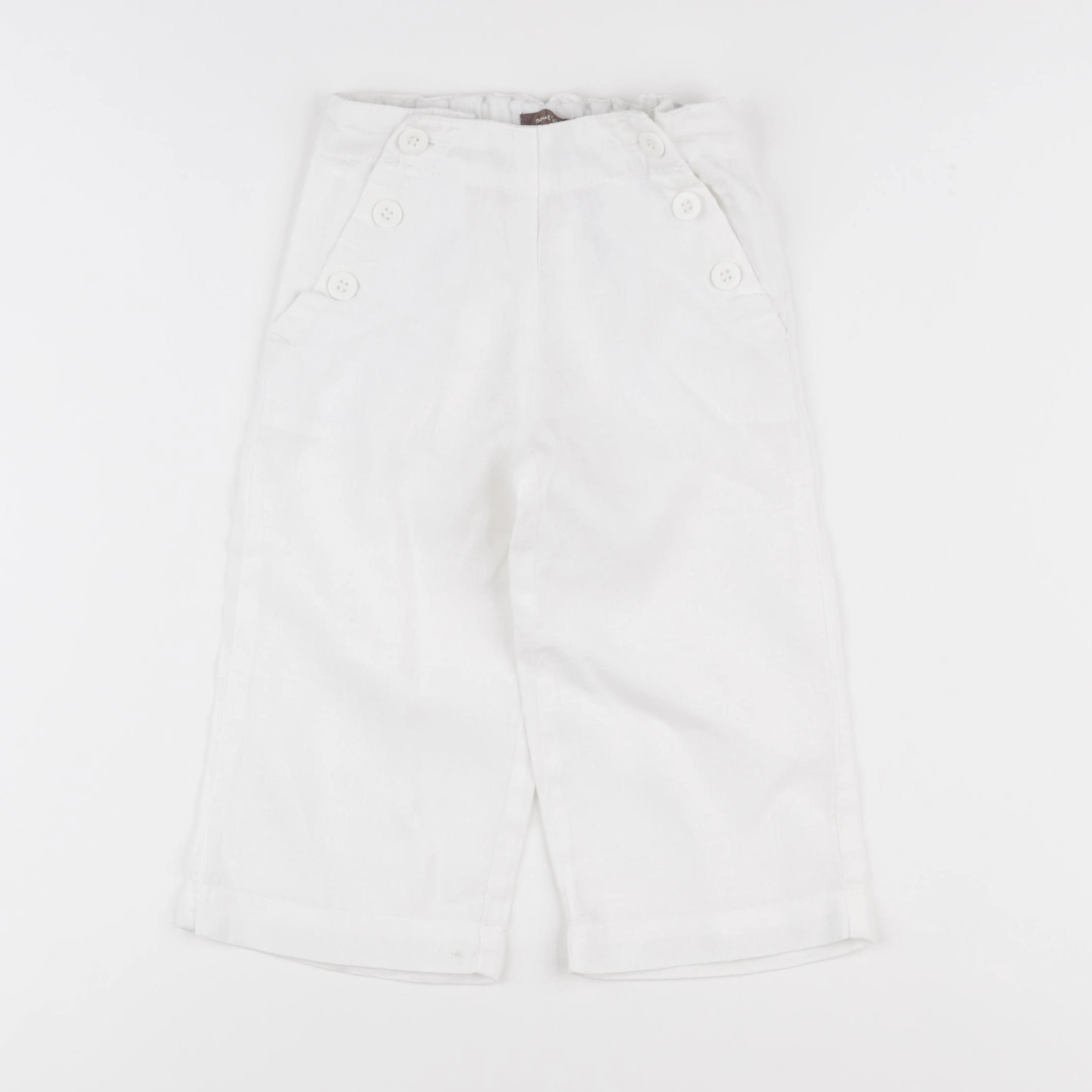 Boutchou - pantalon blanc - 18 mois