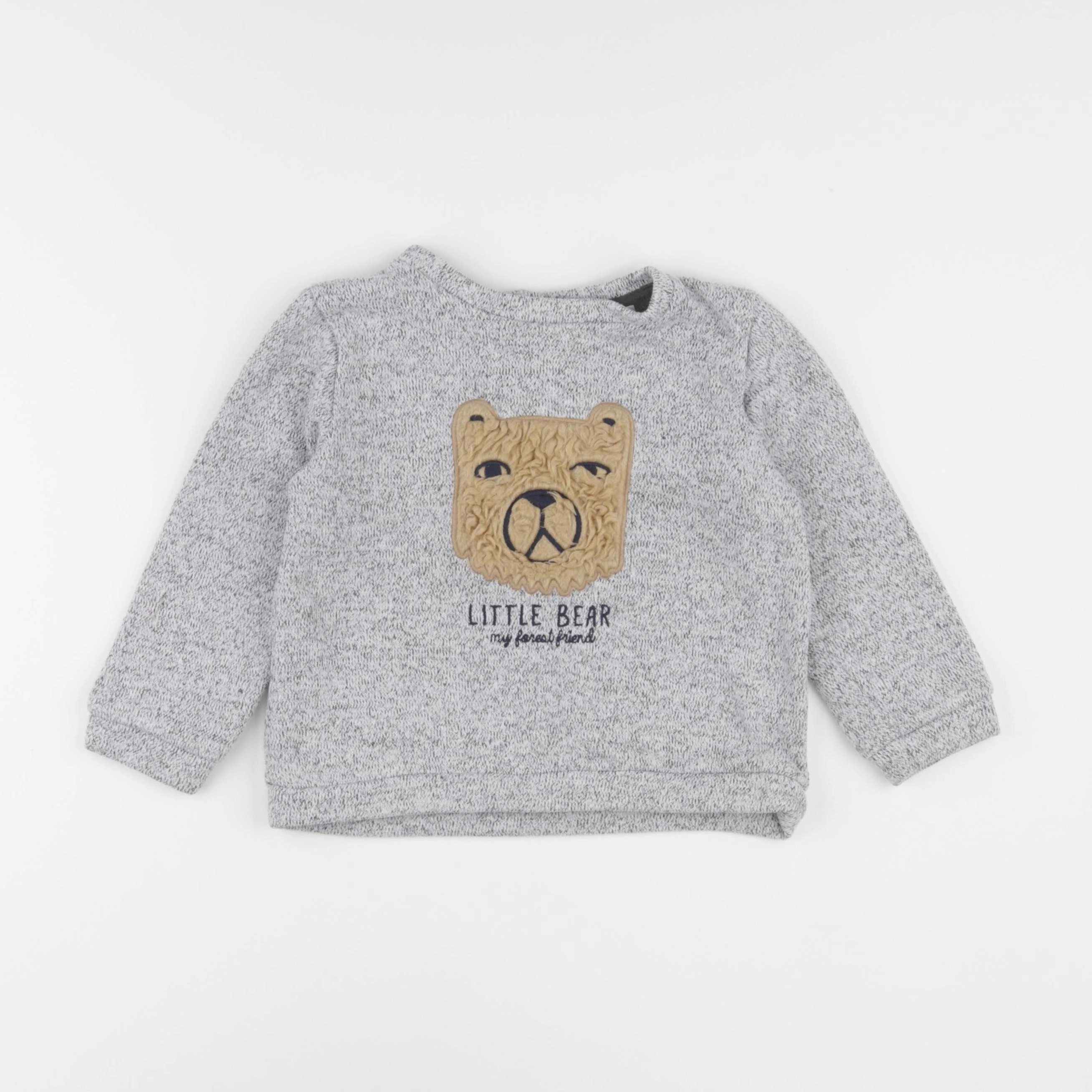 Boutchou - sweat gris - 36 mois