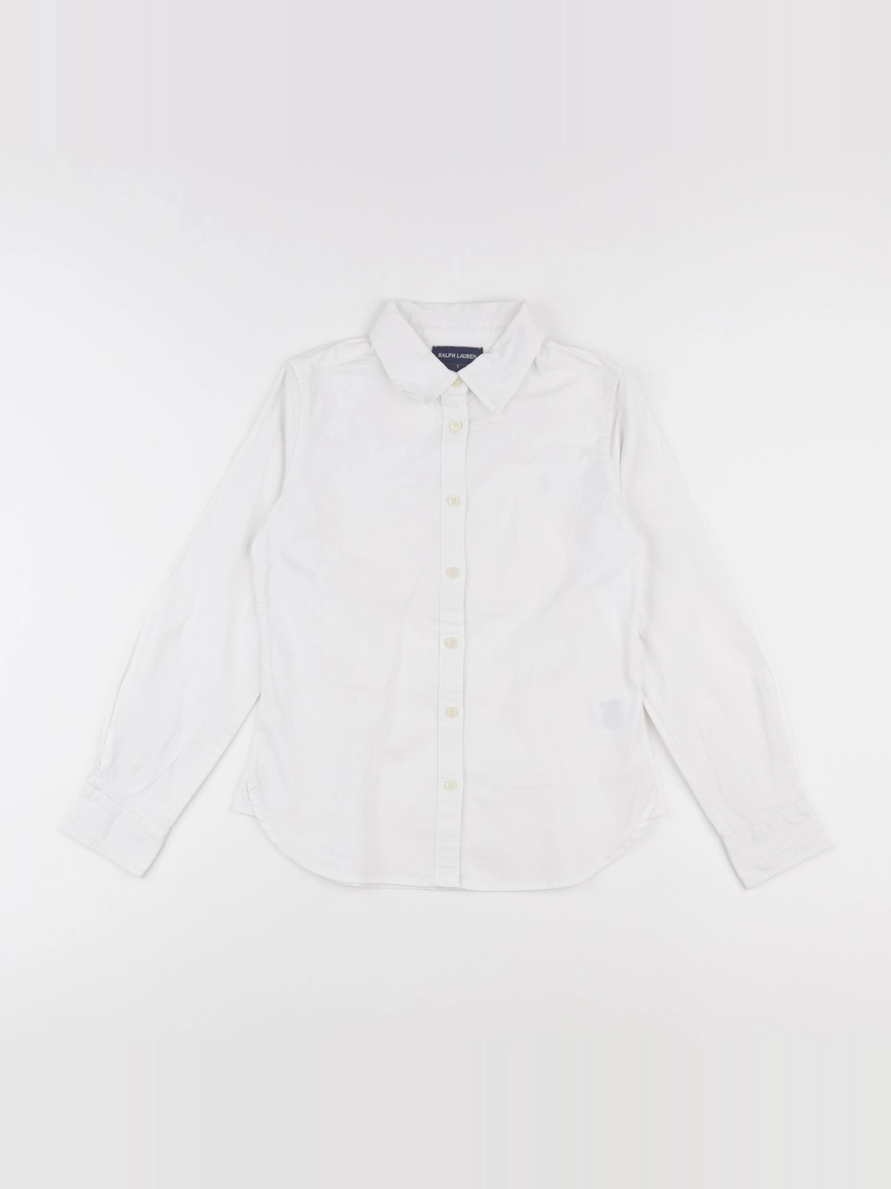 Ralph Lauren - chemise blanc - 7 ans
