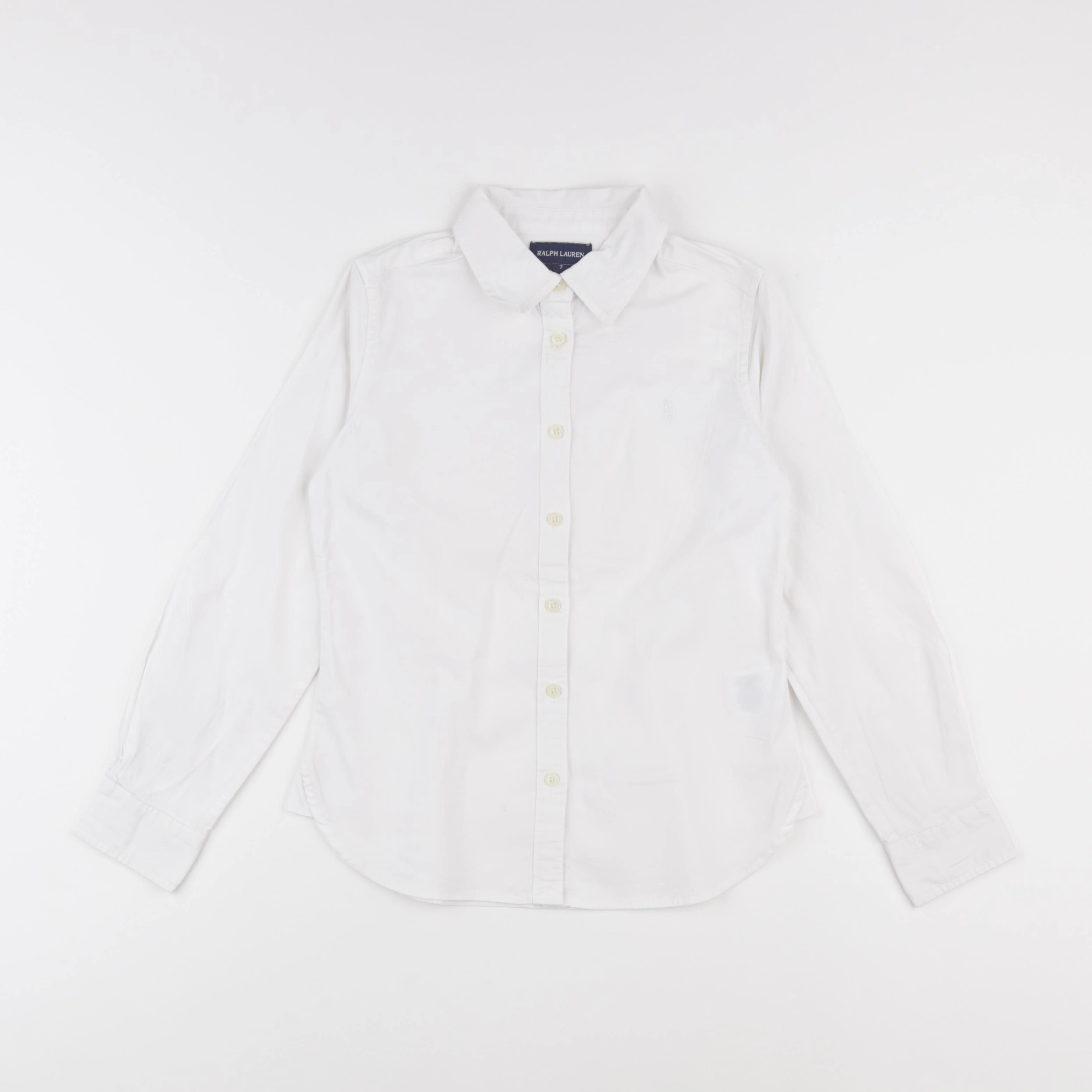 Ralph Lauren - chemise blanc - 7 ans