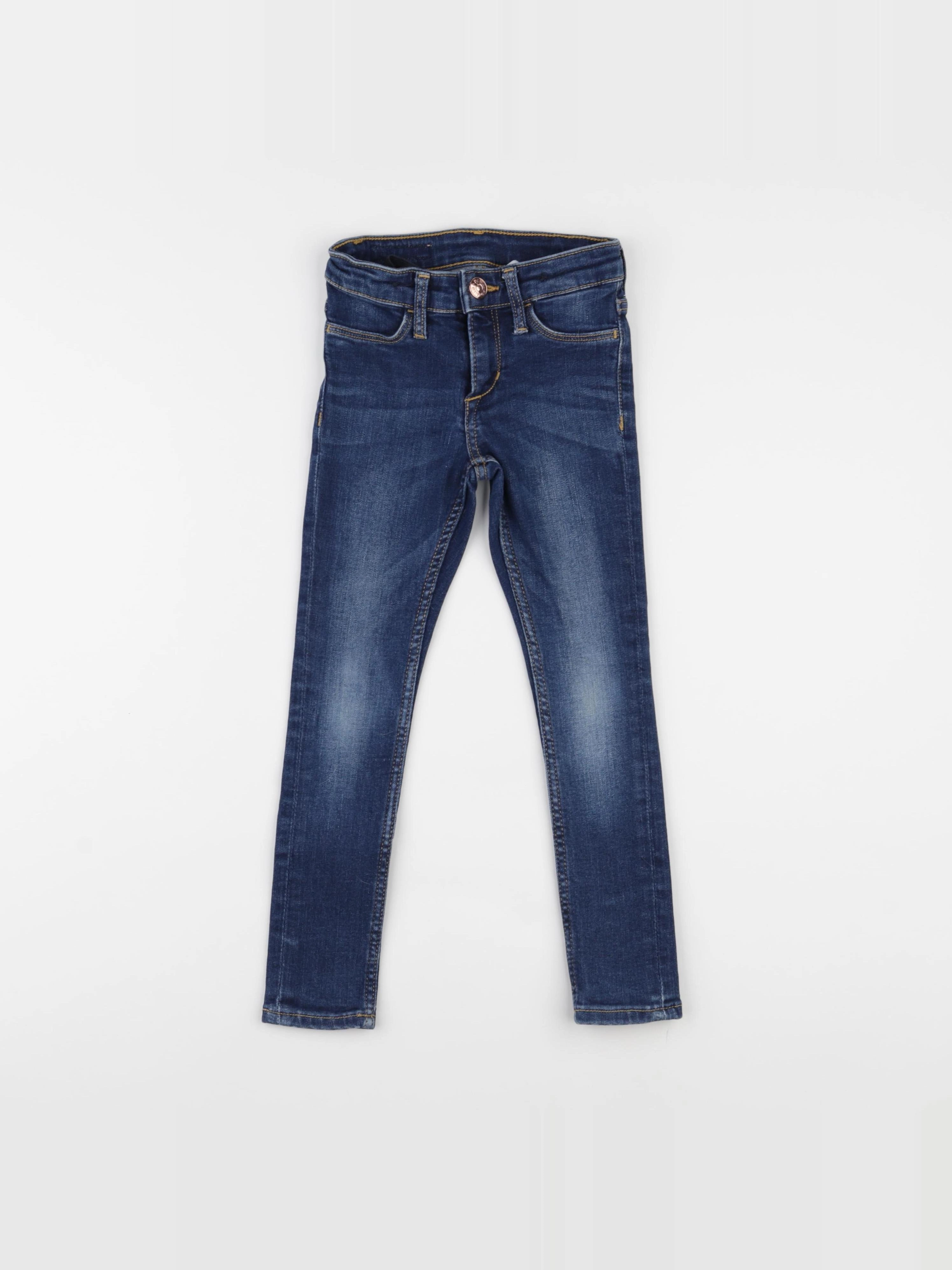 H&M - jean bleu - 3/4 ans
