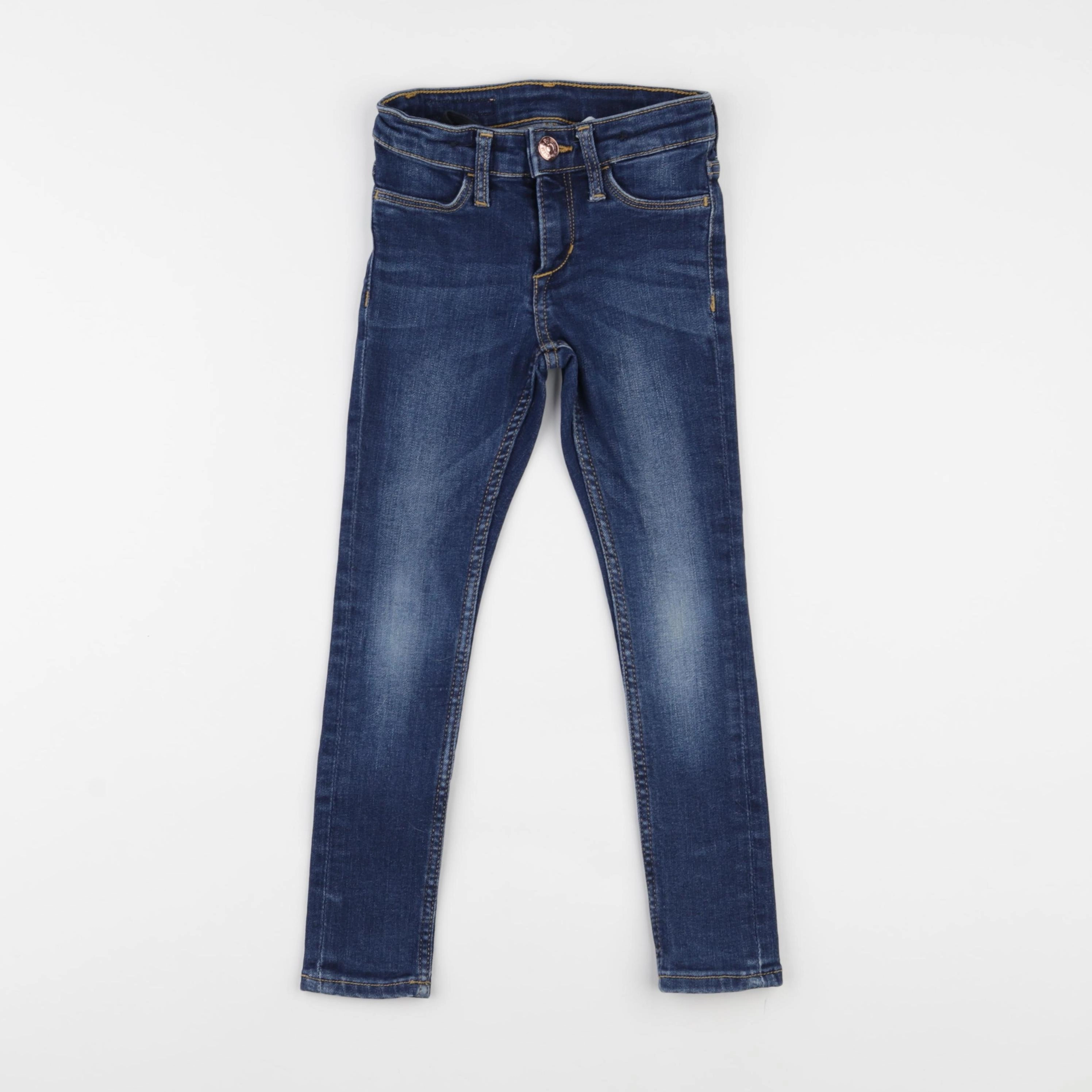 H&M - jean bleu - 3/4 ans