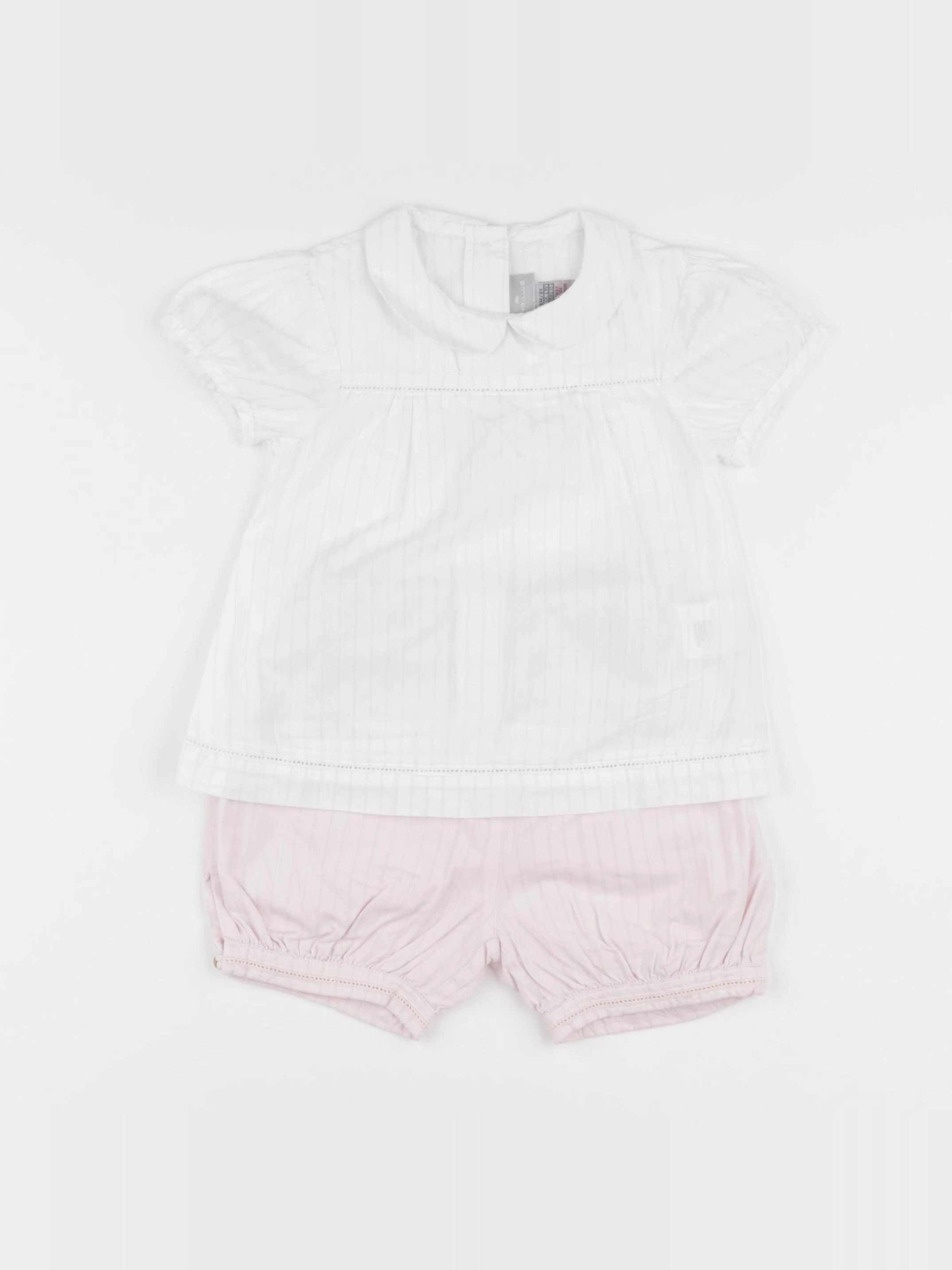 Cyrillus - ensemble blanc - 18 mois