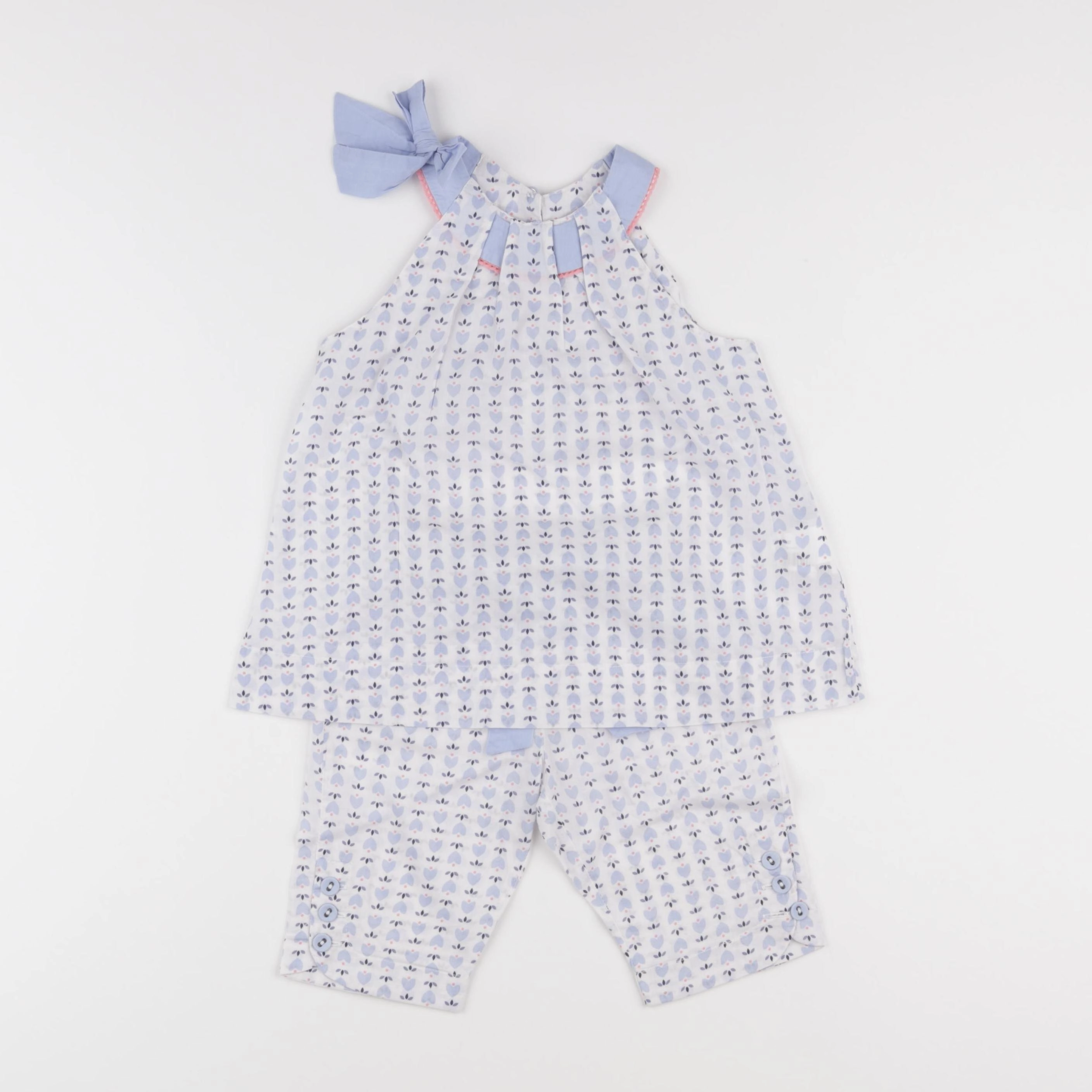 Cyrillus - ensemble bleu - 2 ans