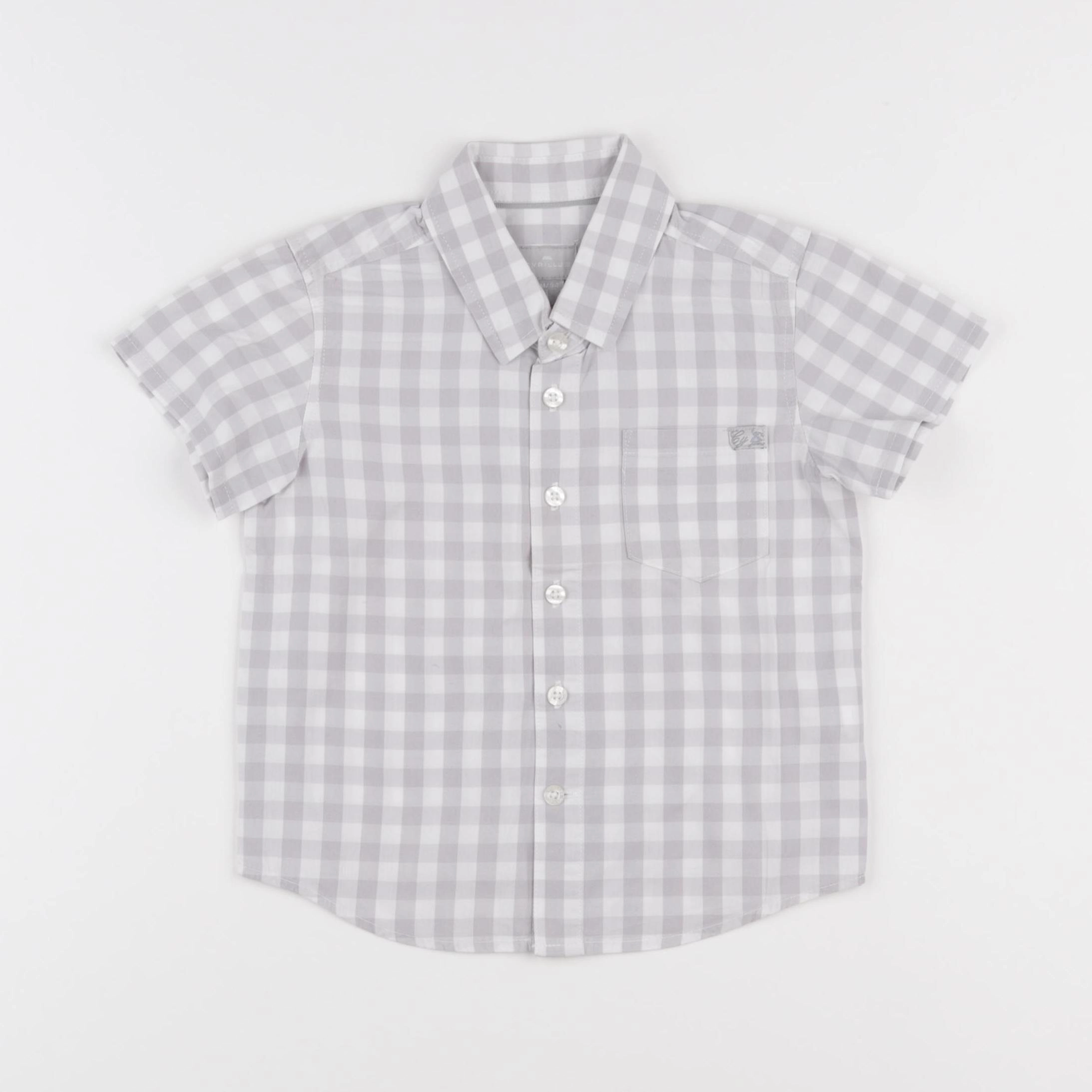 Cyrillus - chemise gris - 36 mois