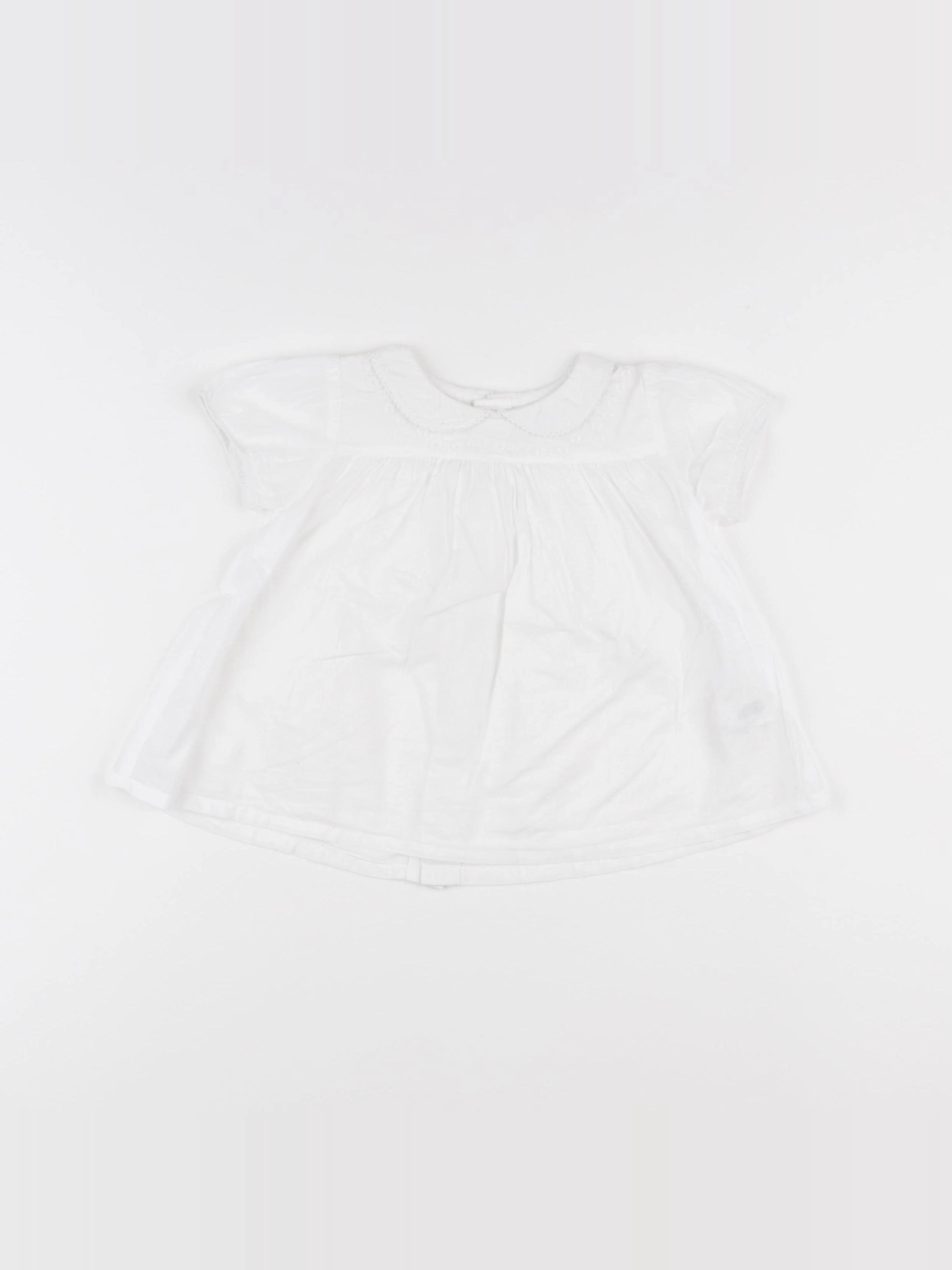Boutchou - blouse blanc - 18 mois