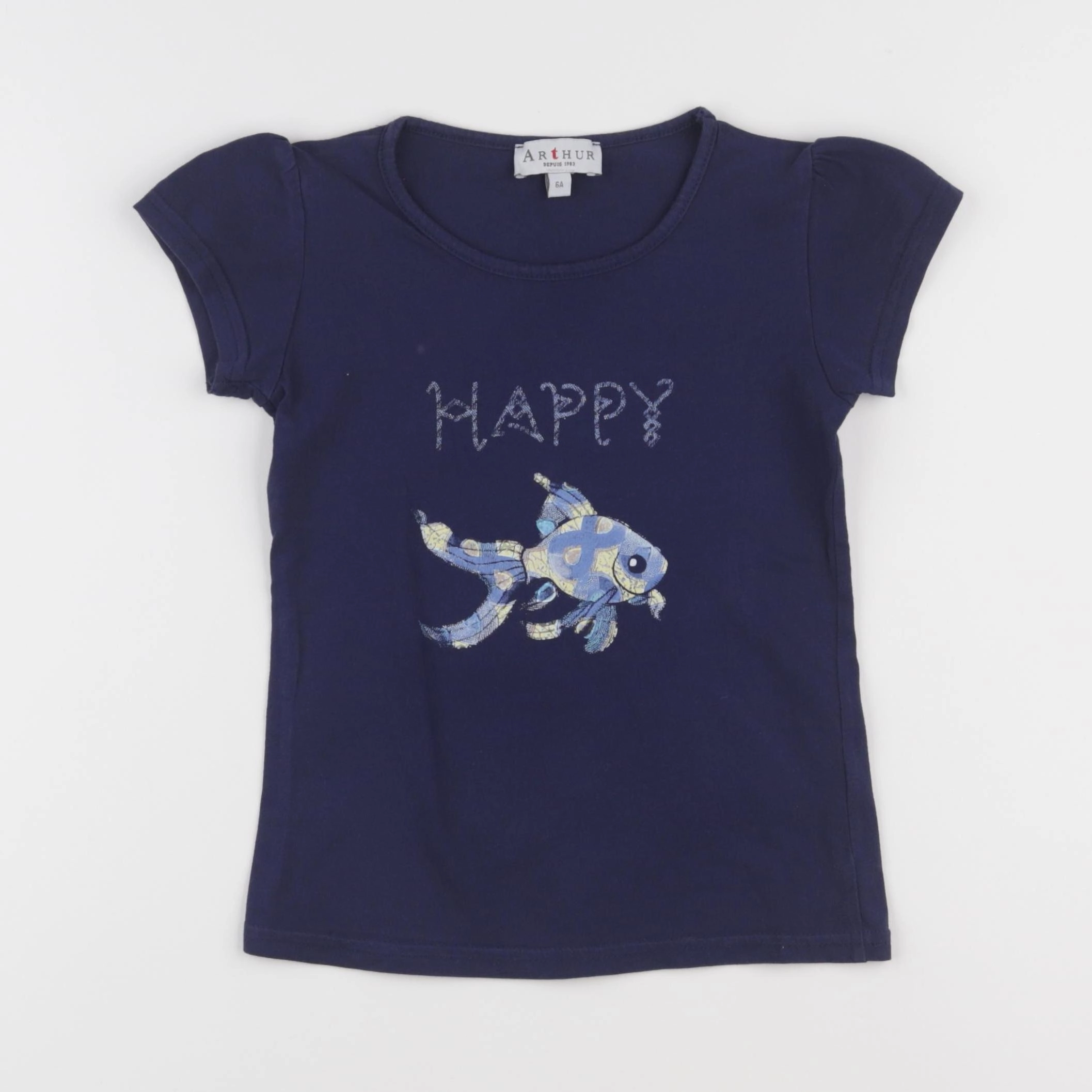 Arthur - tee-shirt bleu - 6 ans