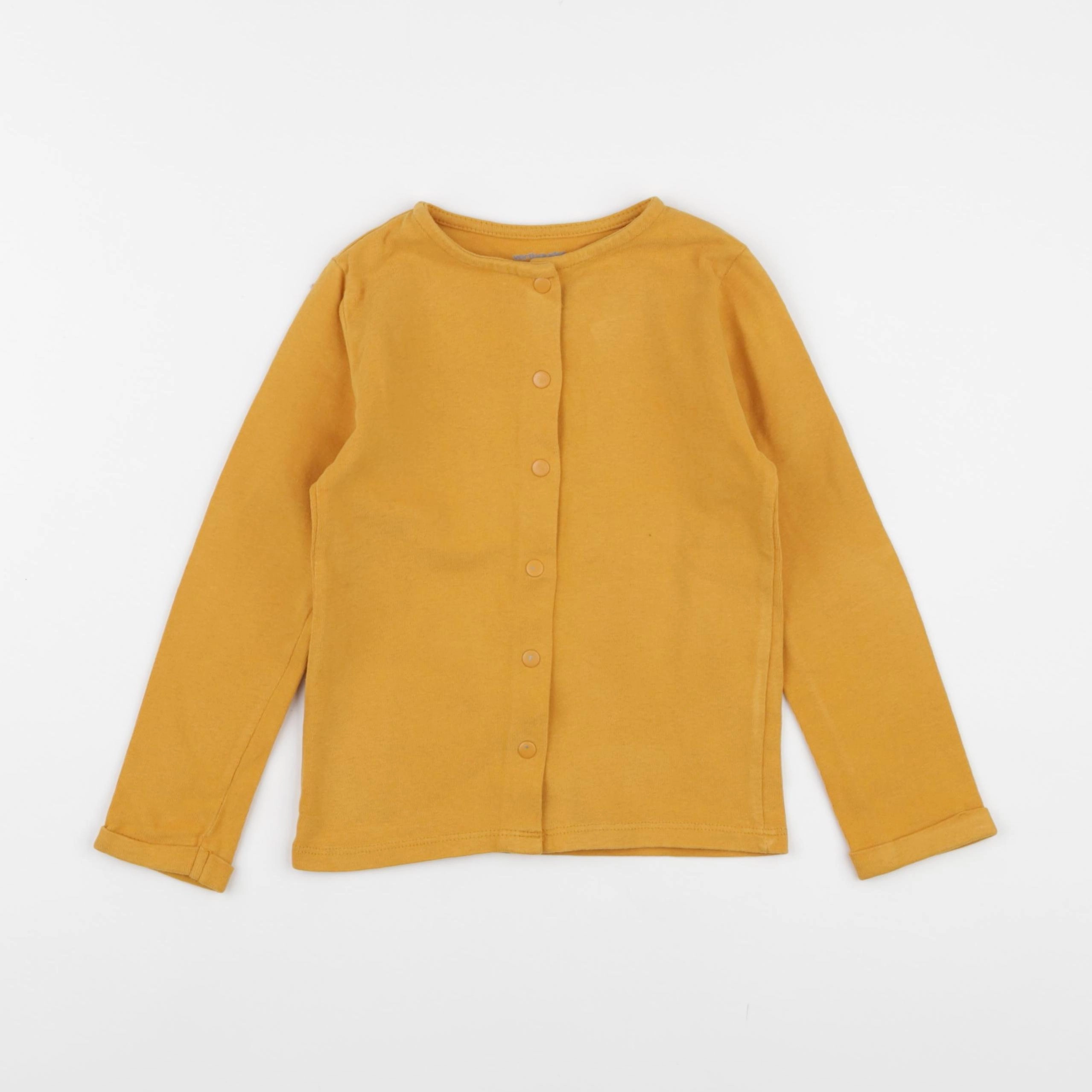 Vertbaudet - sweat jaune - 4 ans