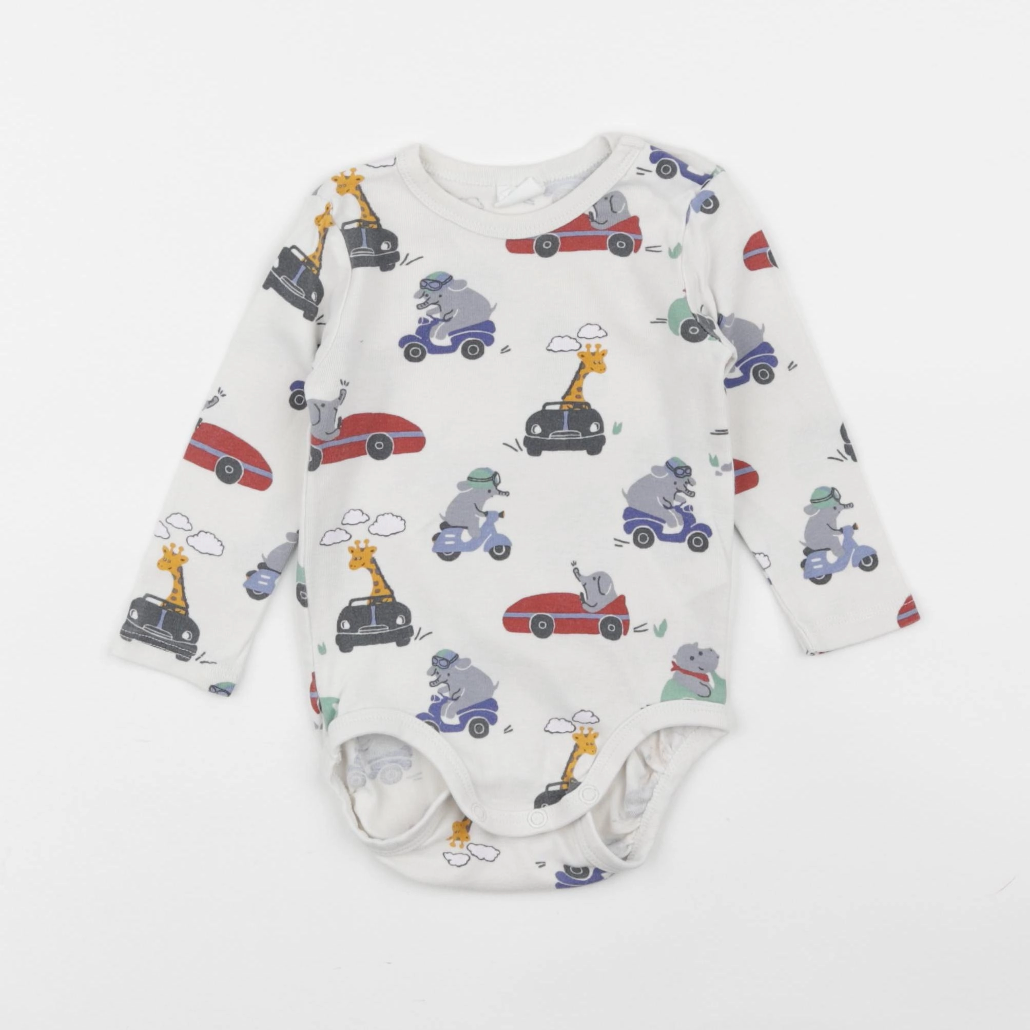 H&M - body blanc - 9 mois